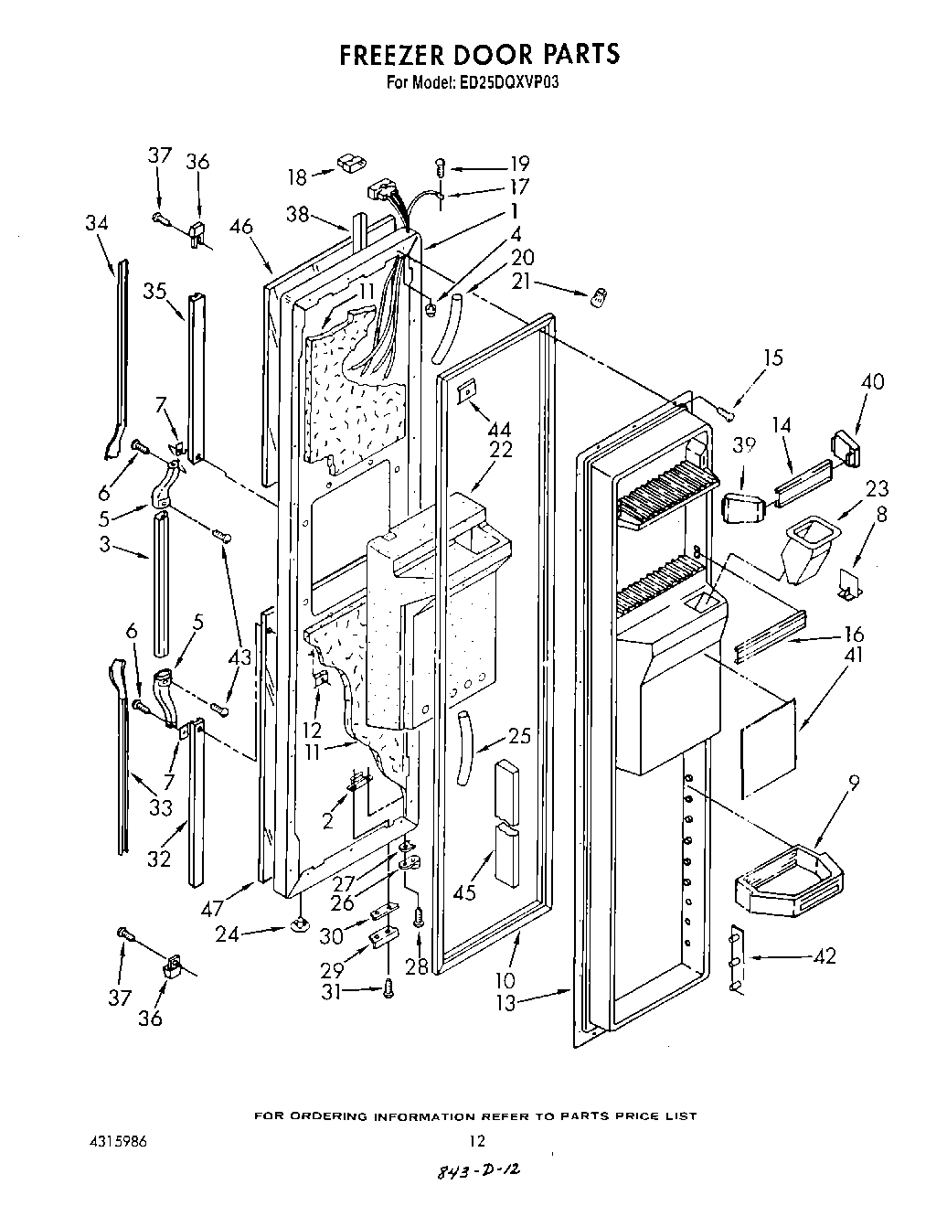 08 - FREEZER DOOR