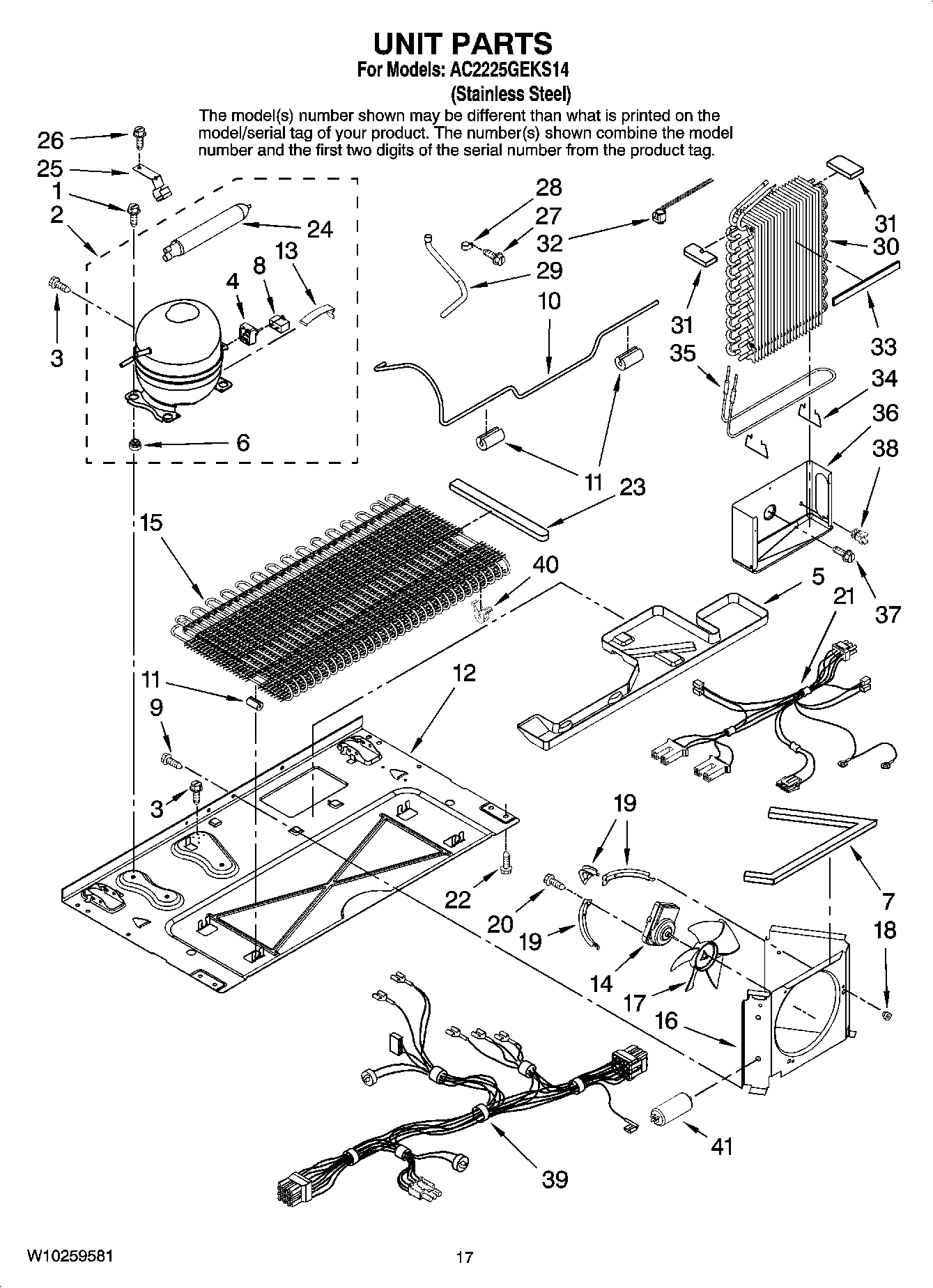 11 - UNIT PARTS