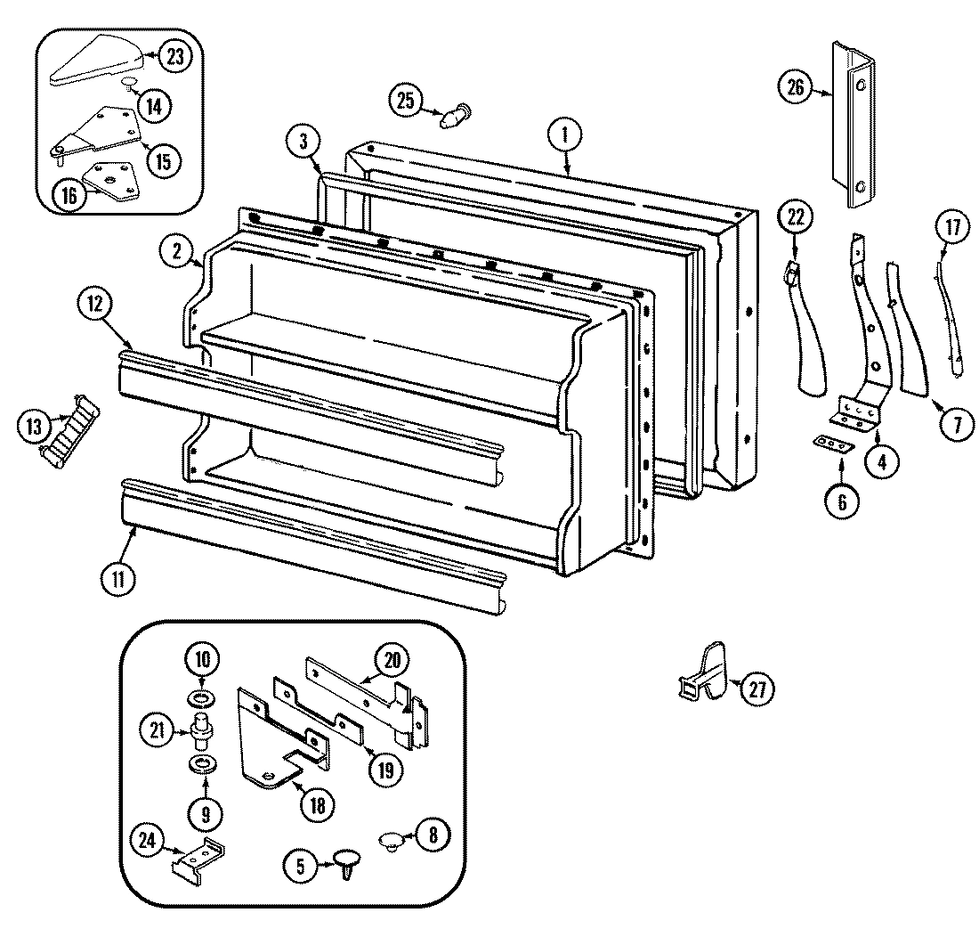 03 - FREEZER DOOR