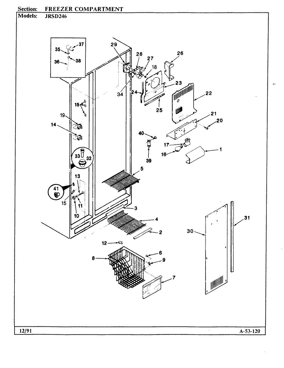 01 - FREEZER COMPARTMENT