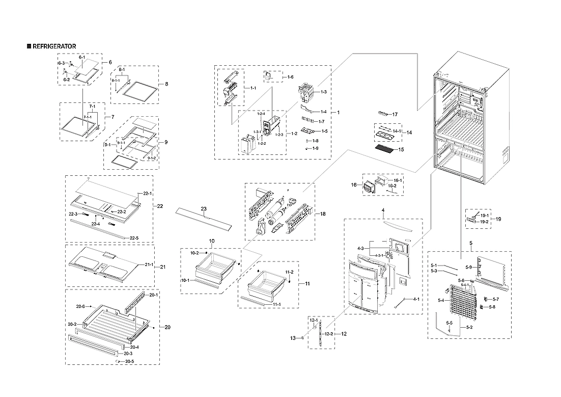 REFRIGERATOR PARTS
