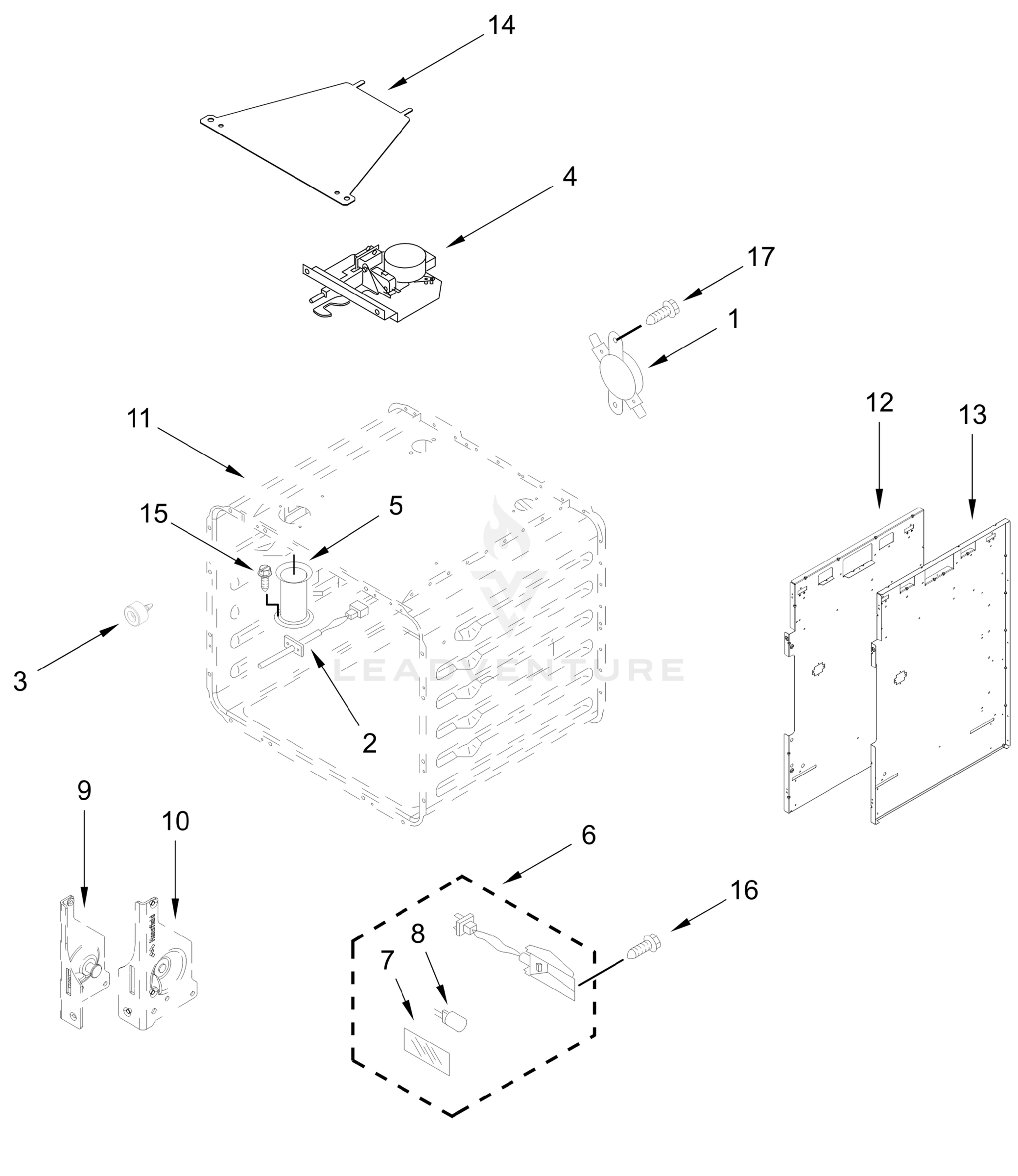 OVEN PARTS