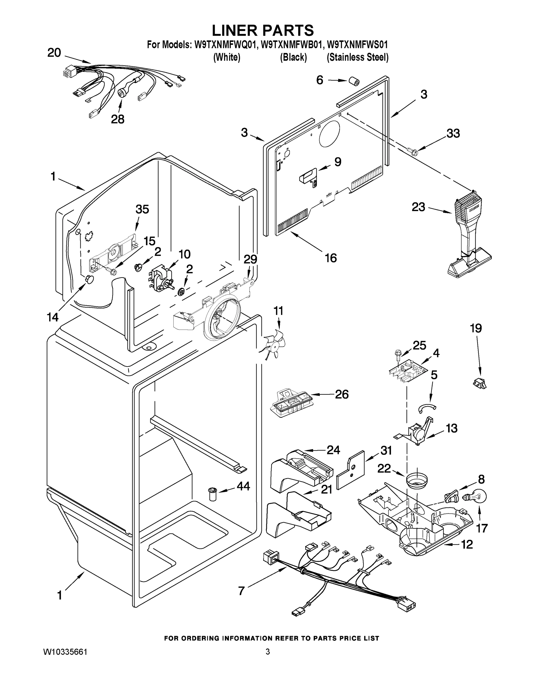 02 - LINER PARTS