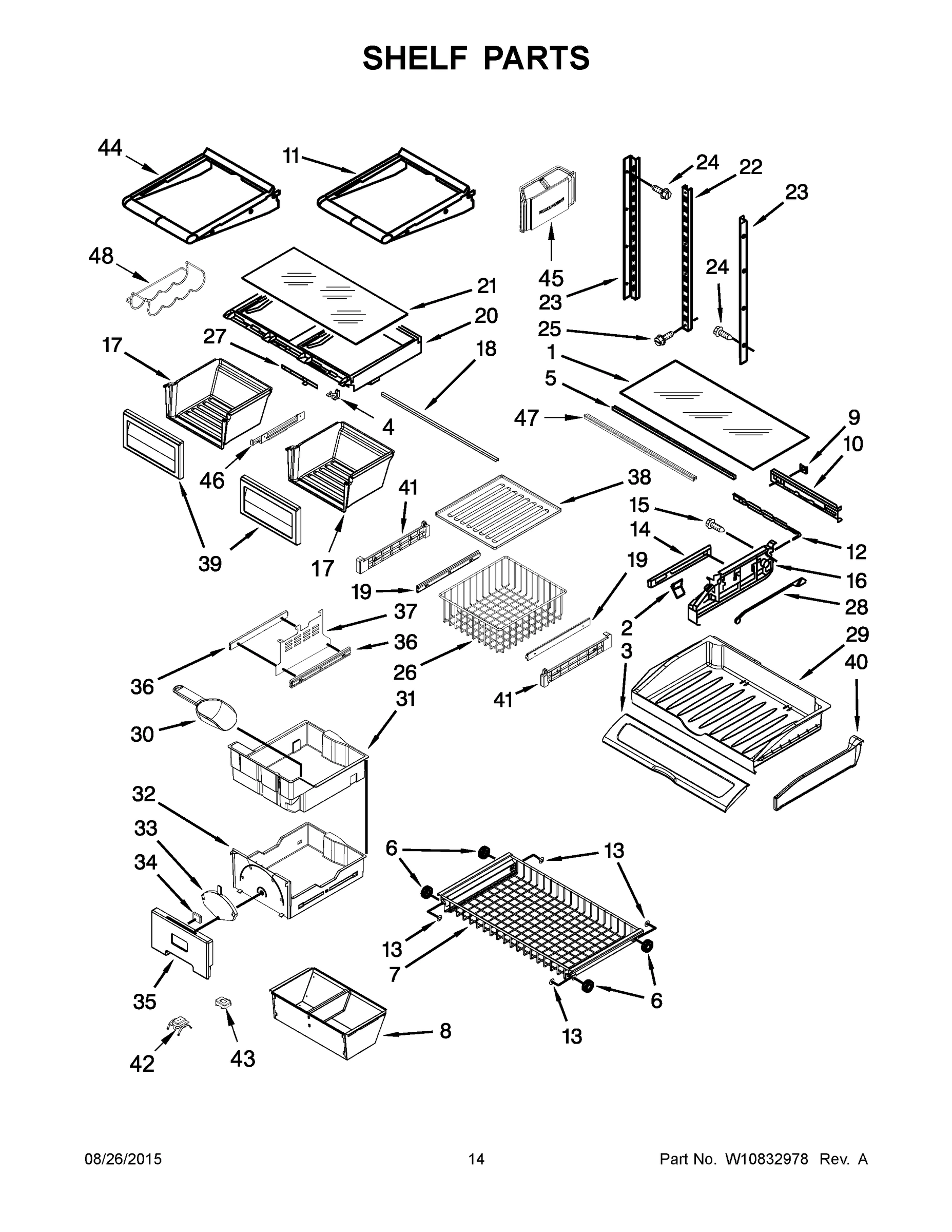 08 - SHELF PARTS