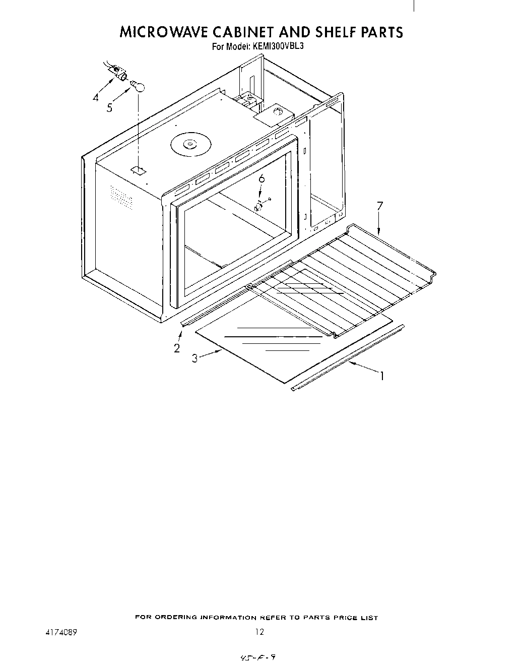 07 - MICROWAVE CABINET AND SHELF