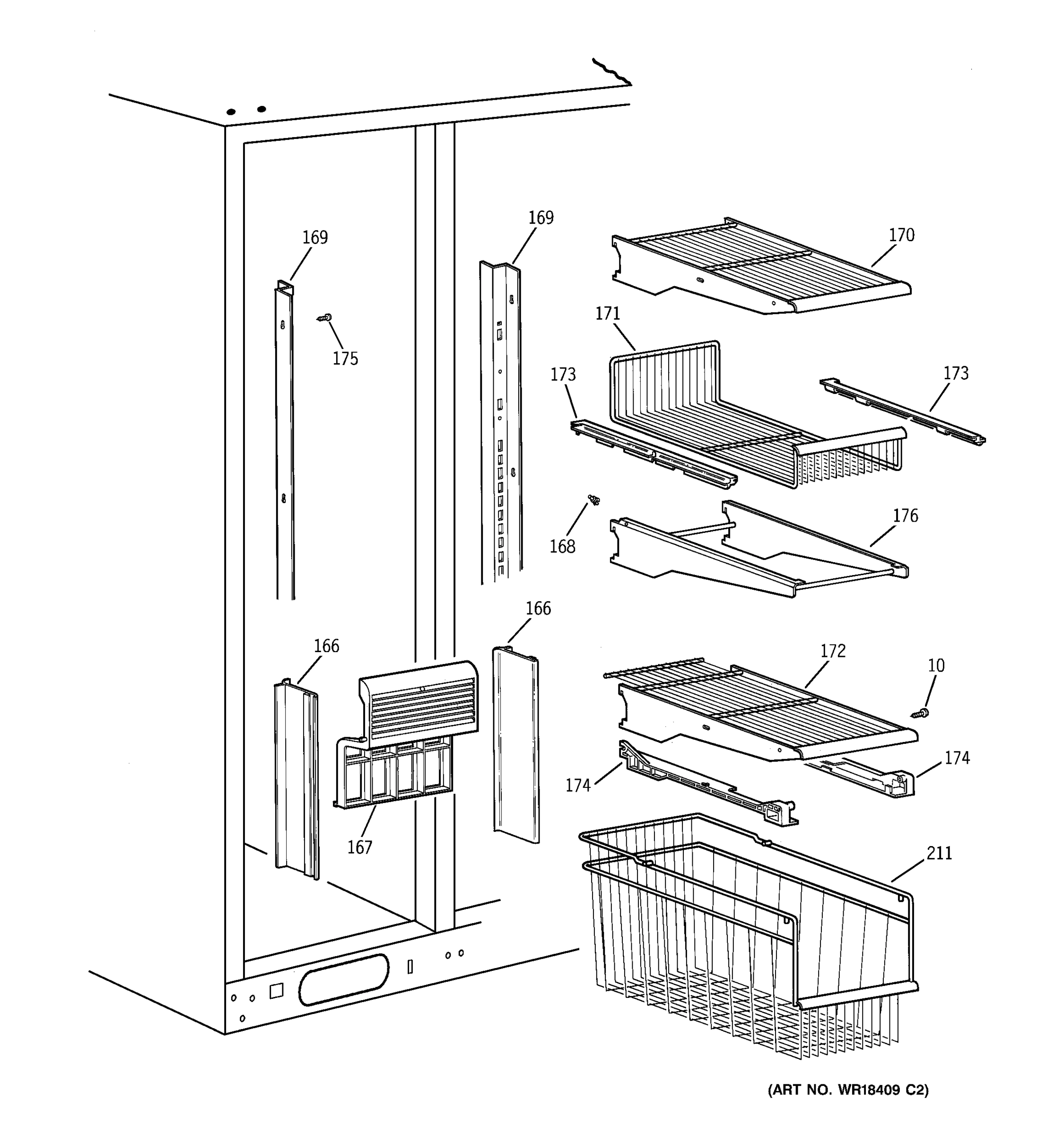 FREEZER SHELVES