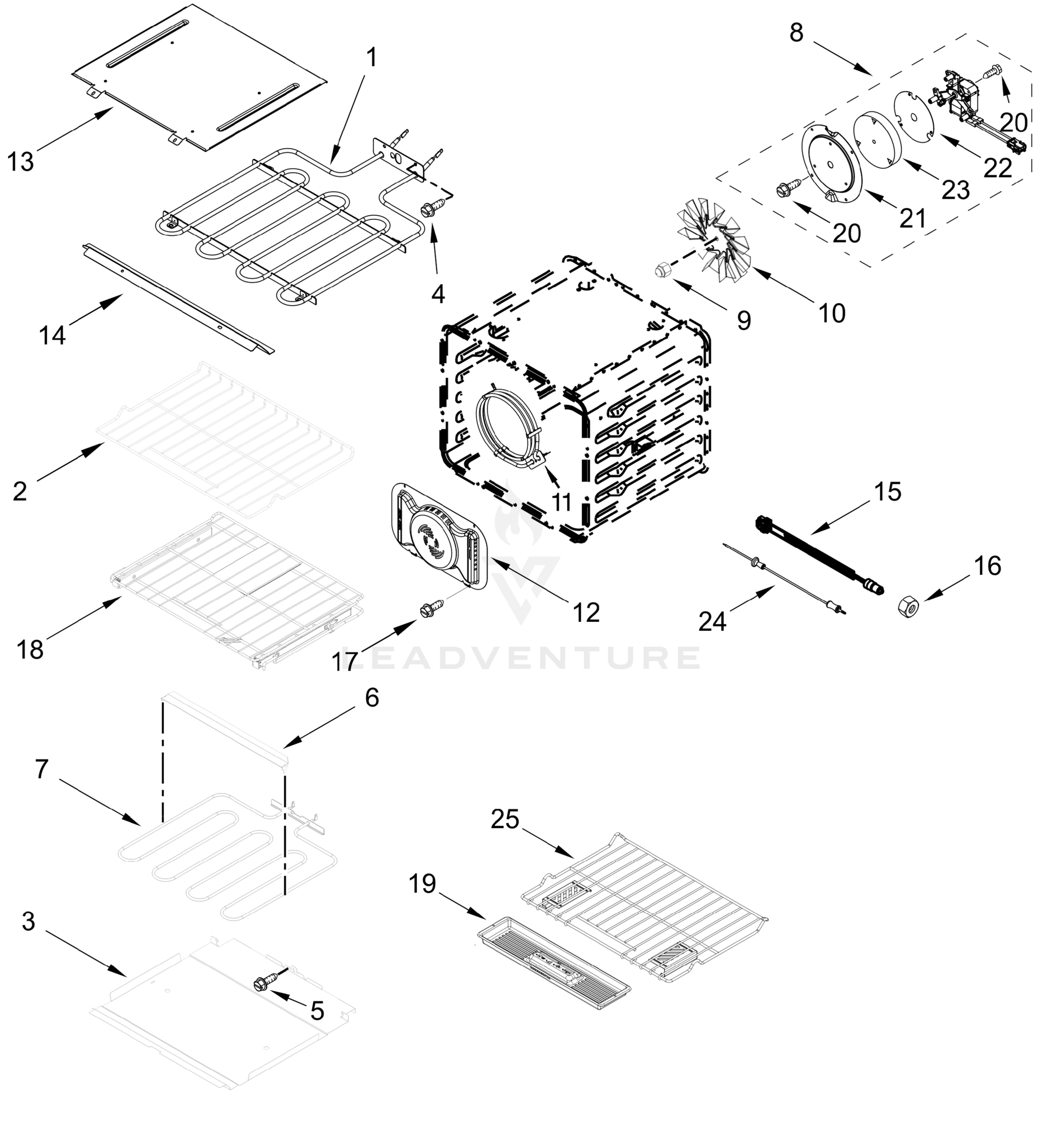 INTERNAL OVEN PARTS