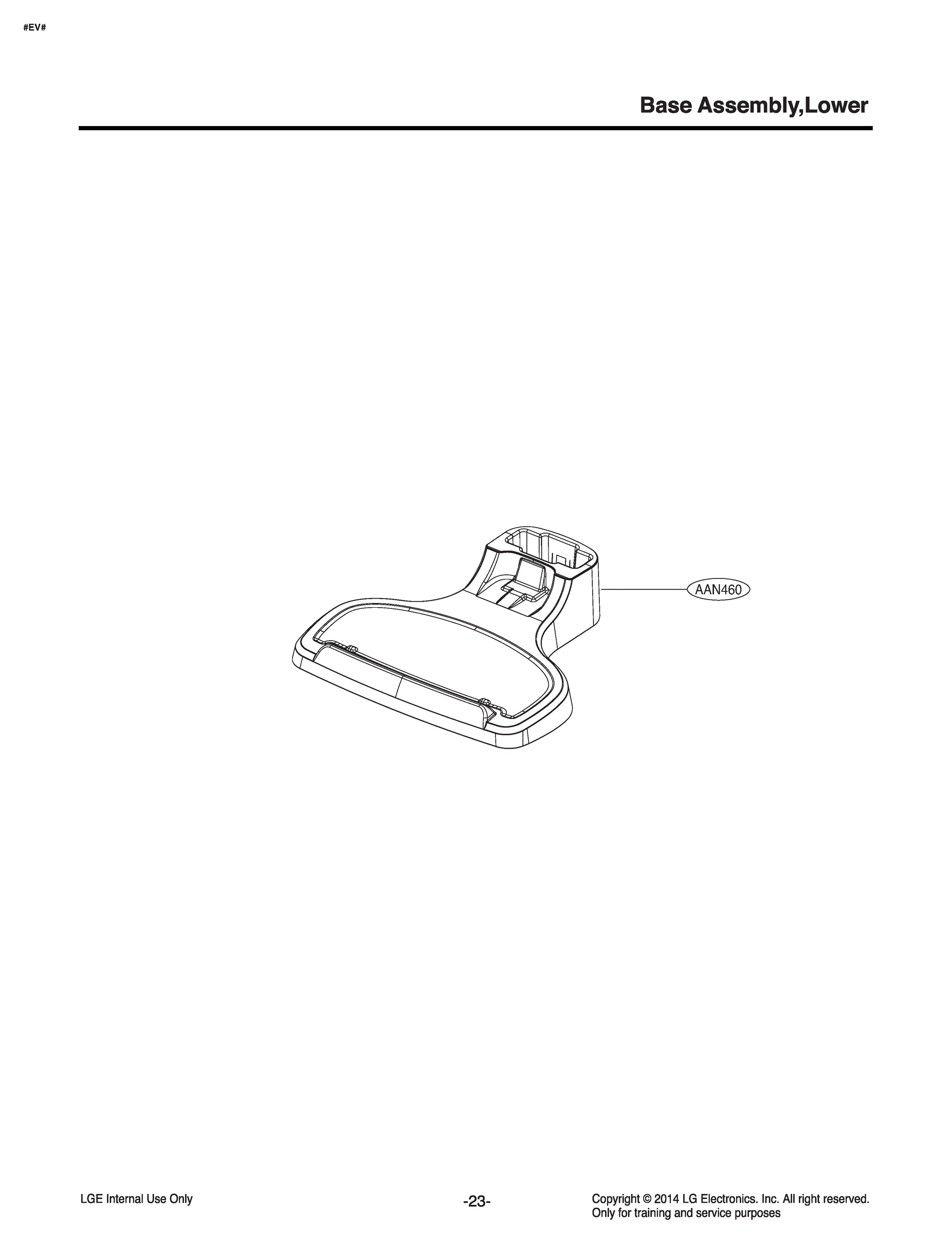 BASE ASSEMBLY,LOWER