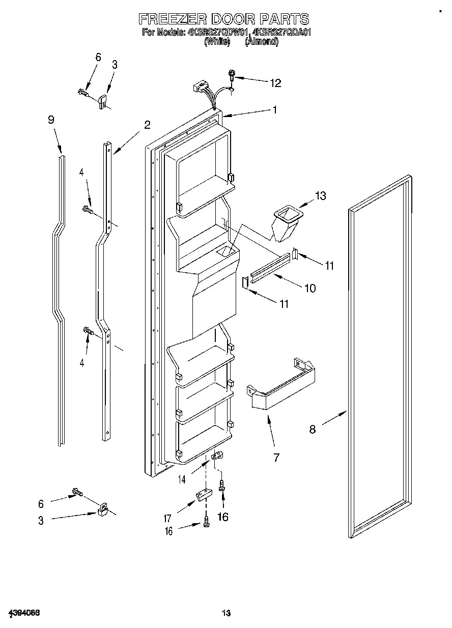 08 - FREEZER DOOR