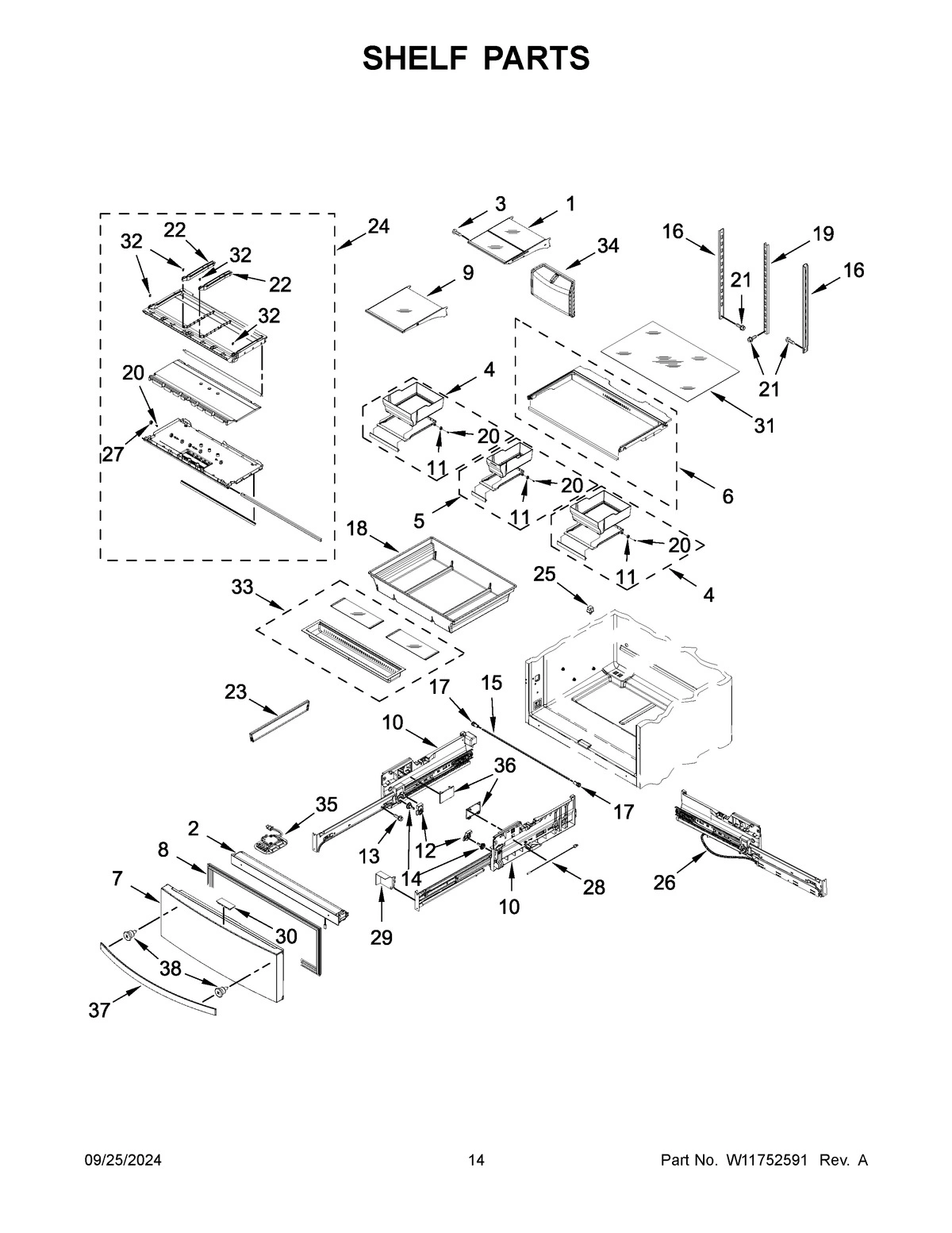 08 - SHELF PARTS