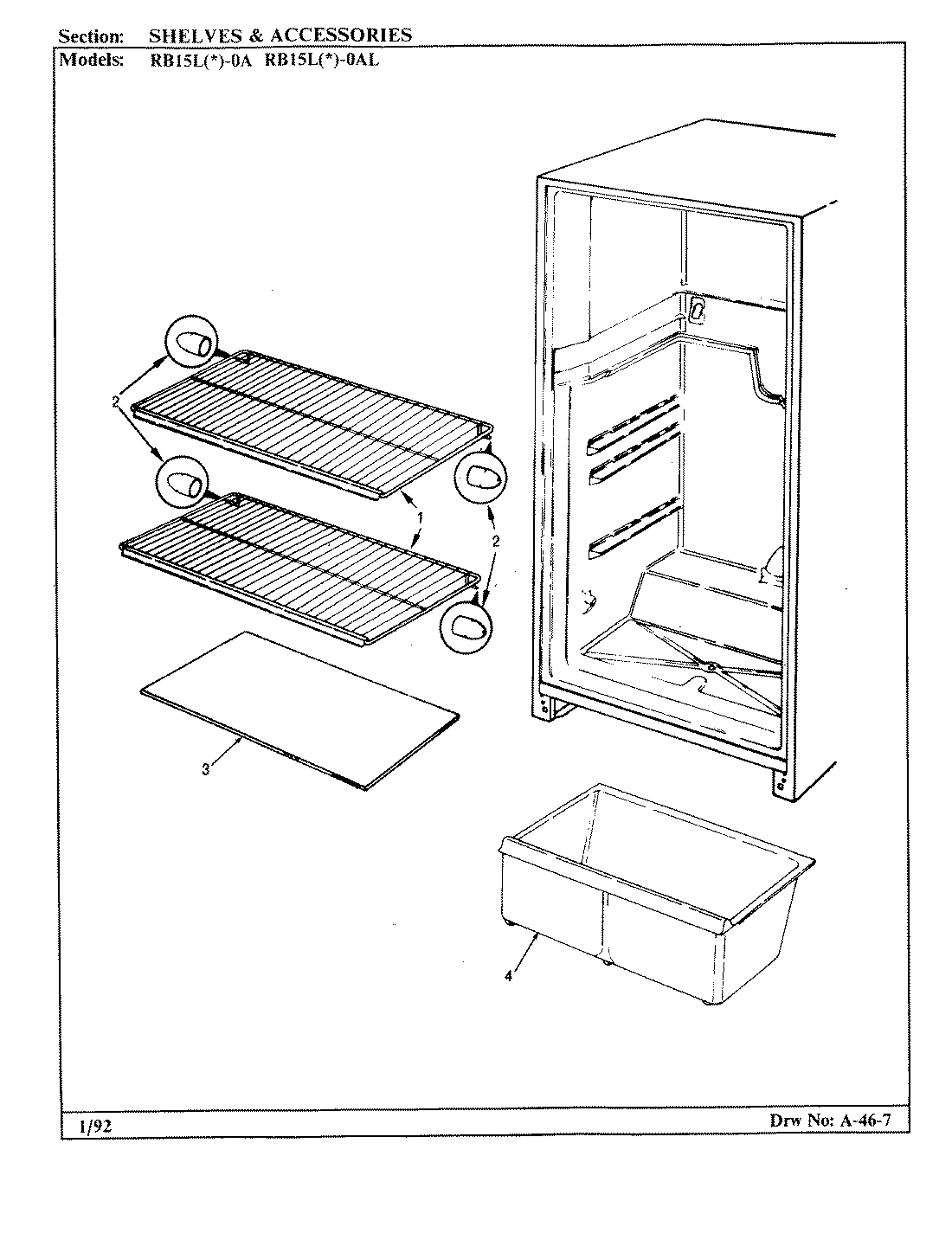02 - SHELVES & ACCESSORIES