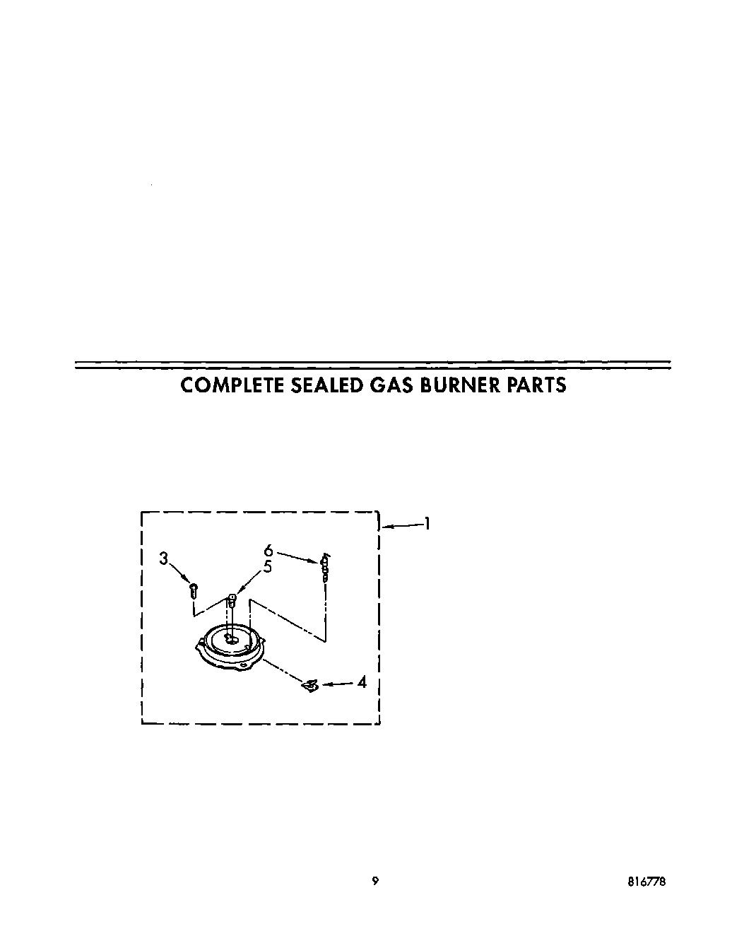08 - COMPLETE SEALED GAS BURNER