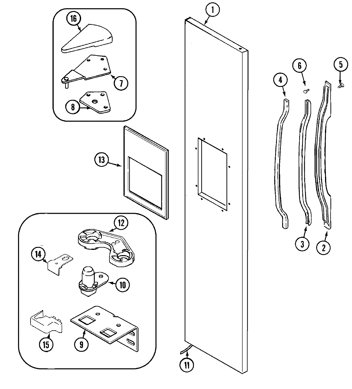 06 - FREEZER OUTER DOOR