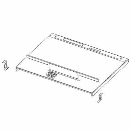 DG94-03730A Samsung Range Cooktop Frame Modul