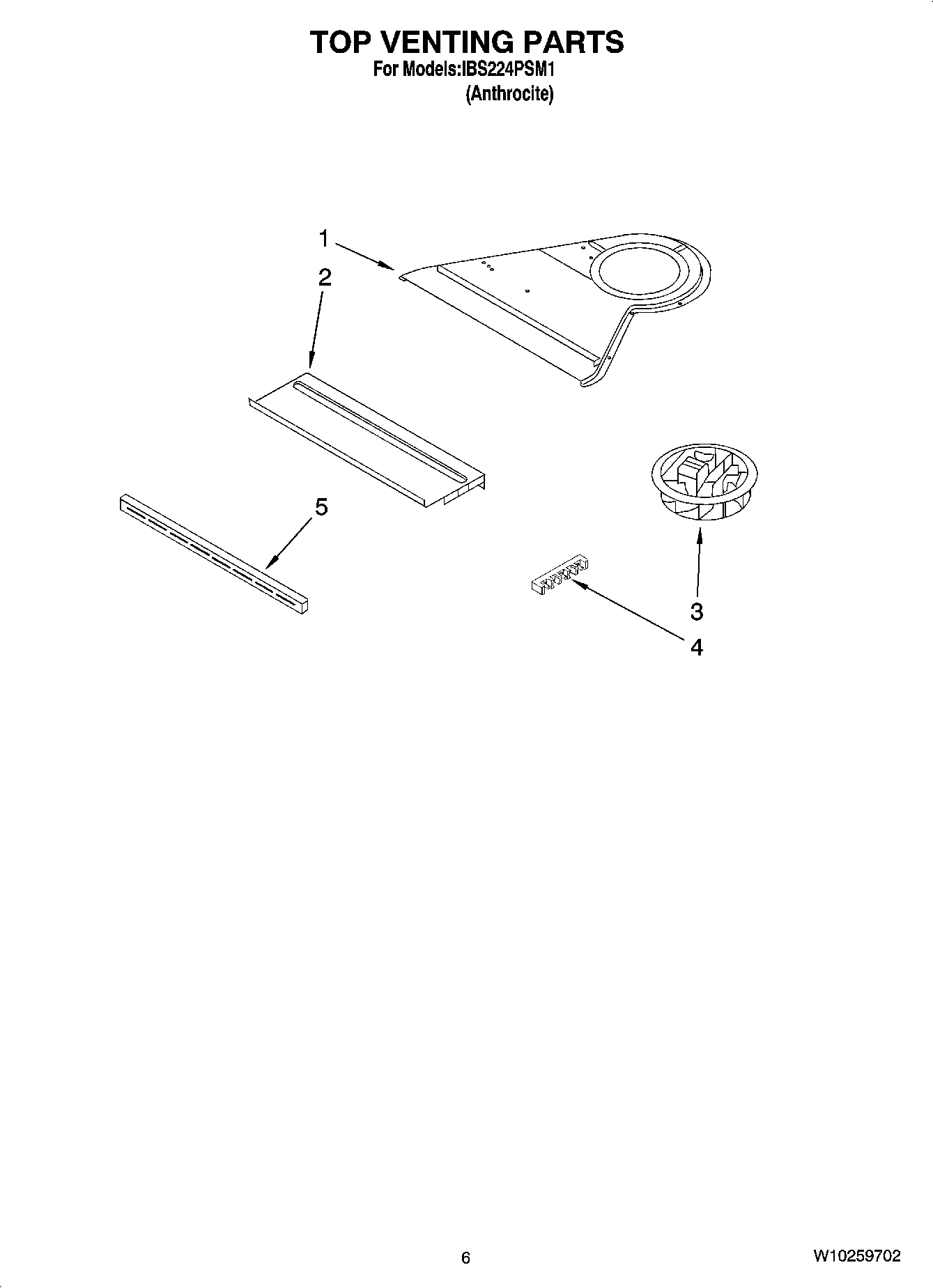 05 - TOP VENTING PARTS