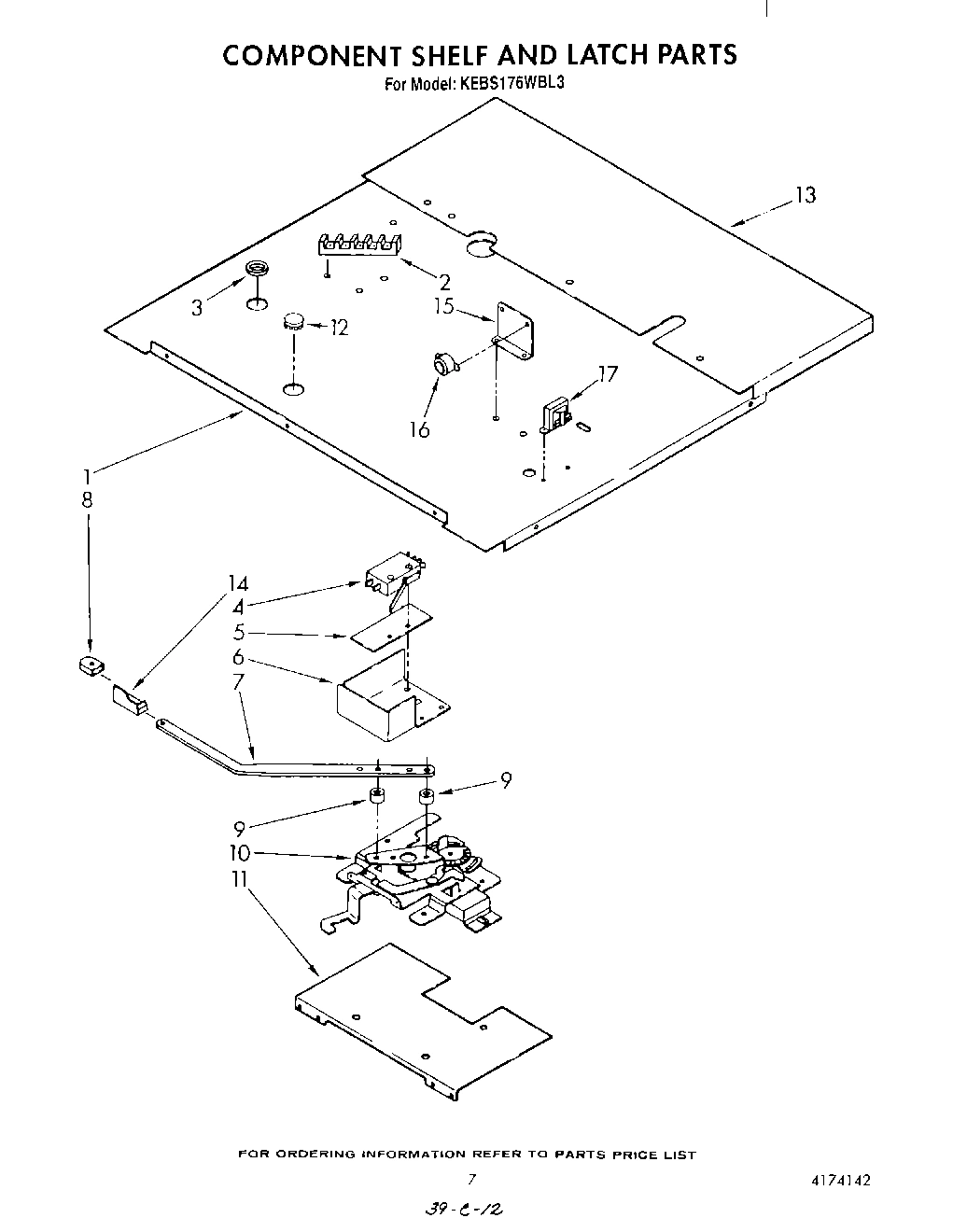 05 - COMPONENT SHELF AND LATCH