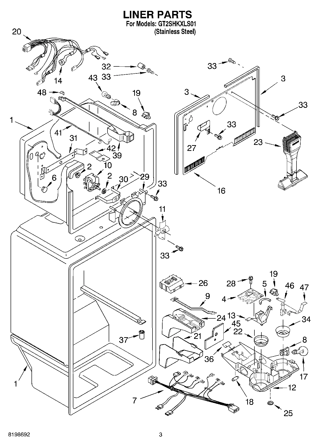 02 - LINER PARTS
