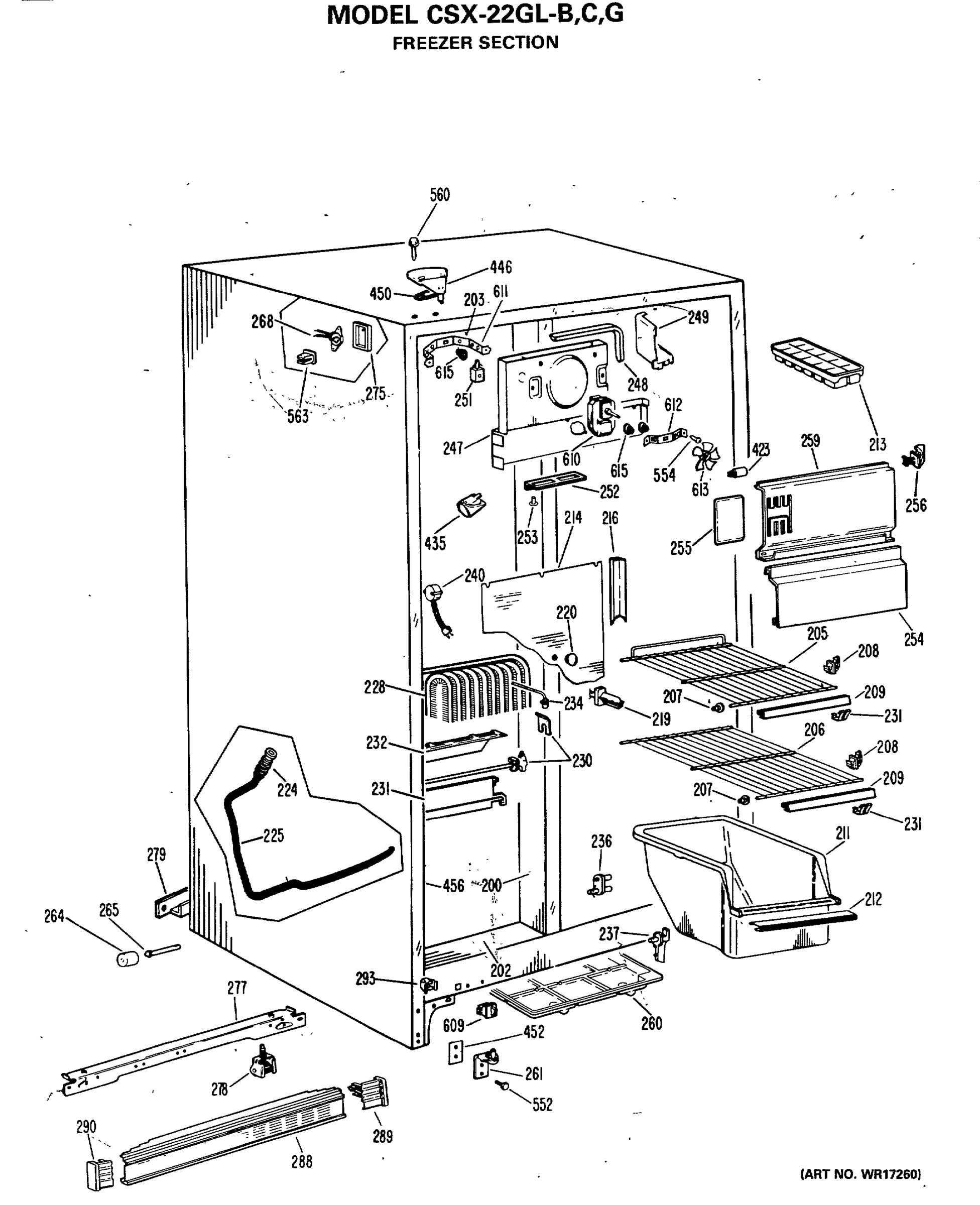 FREEZER SECTION