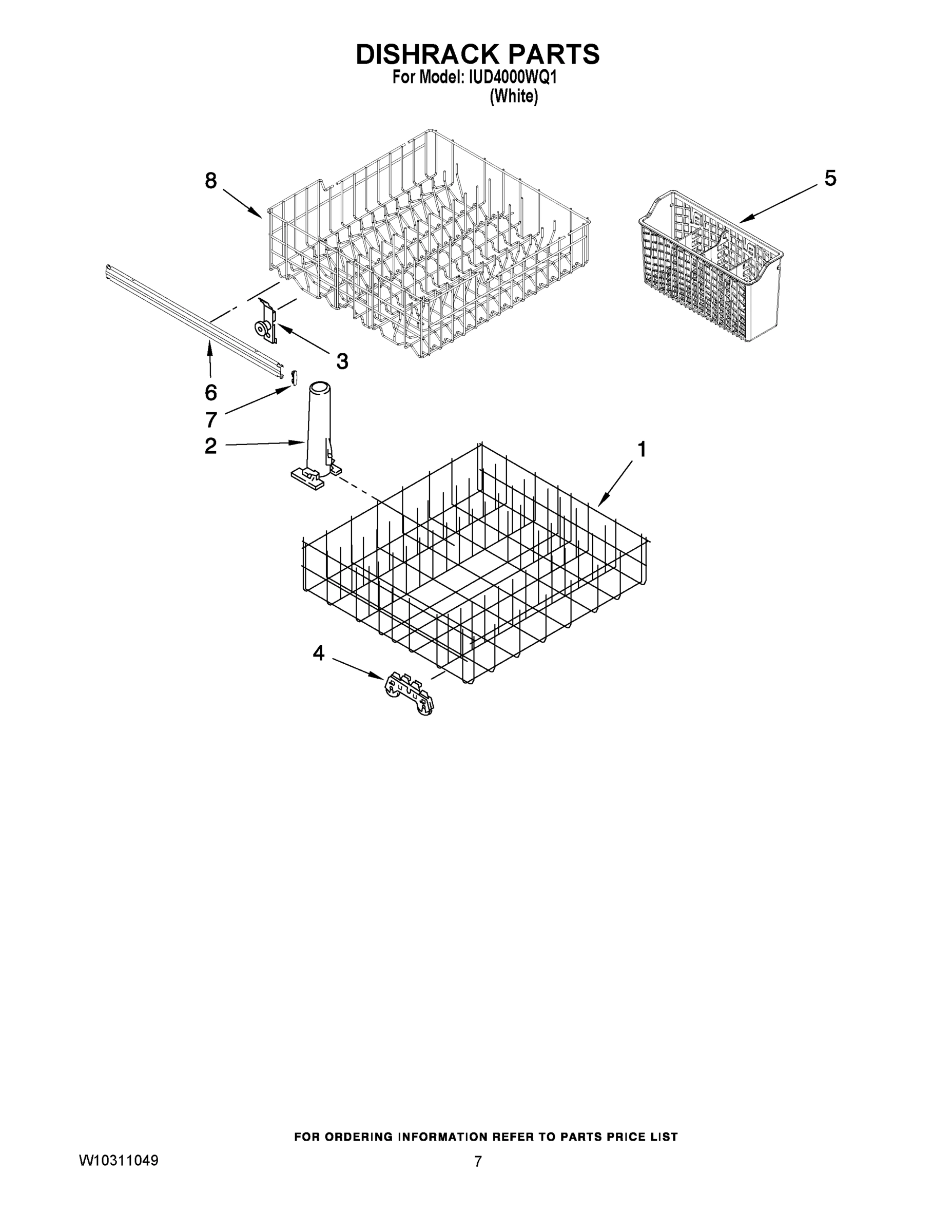 06 - DISHRACK PARTS