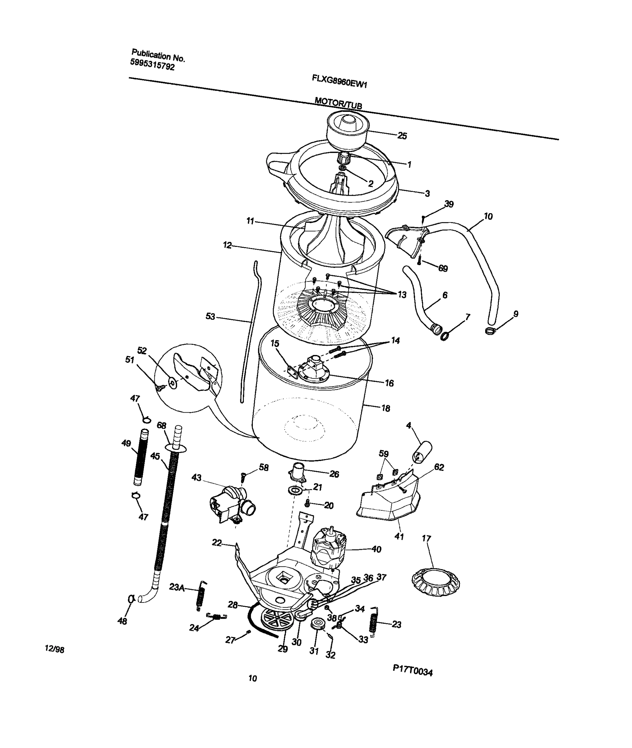 11 - MOTOR/TUB