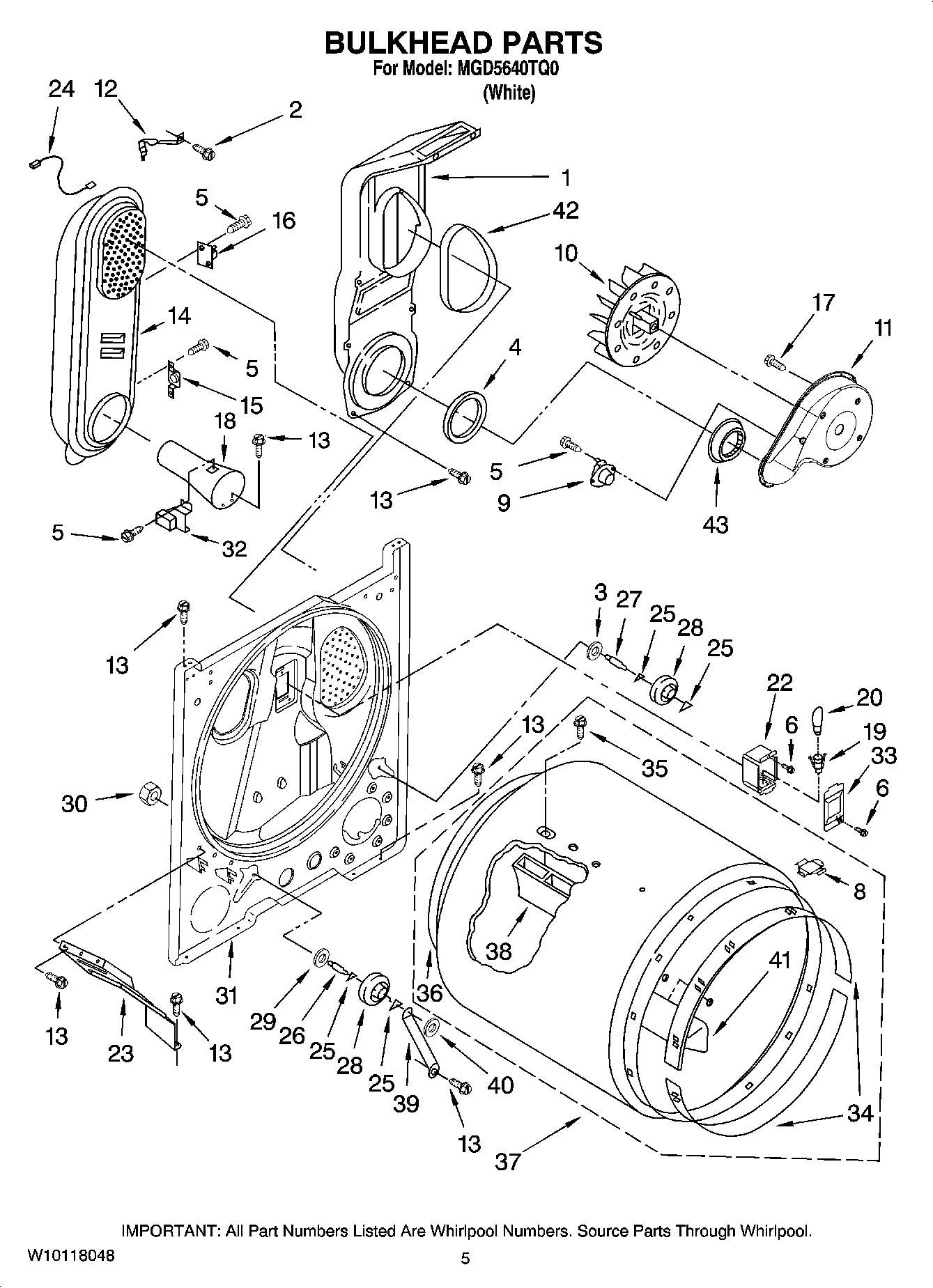 03 - BULKHEAD PARTS