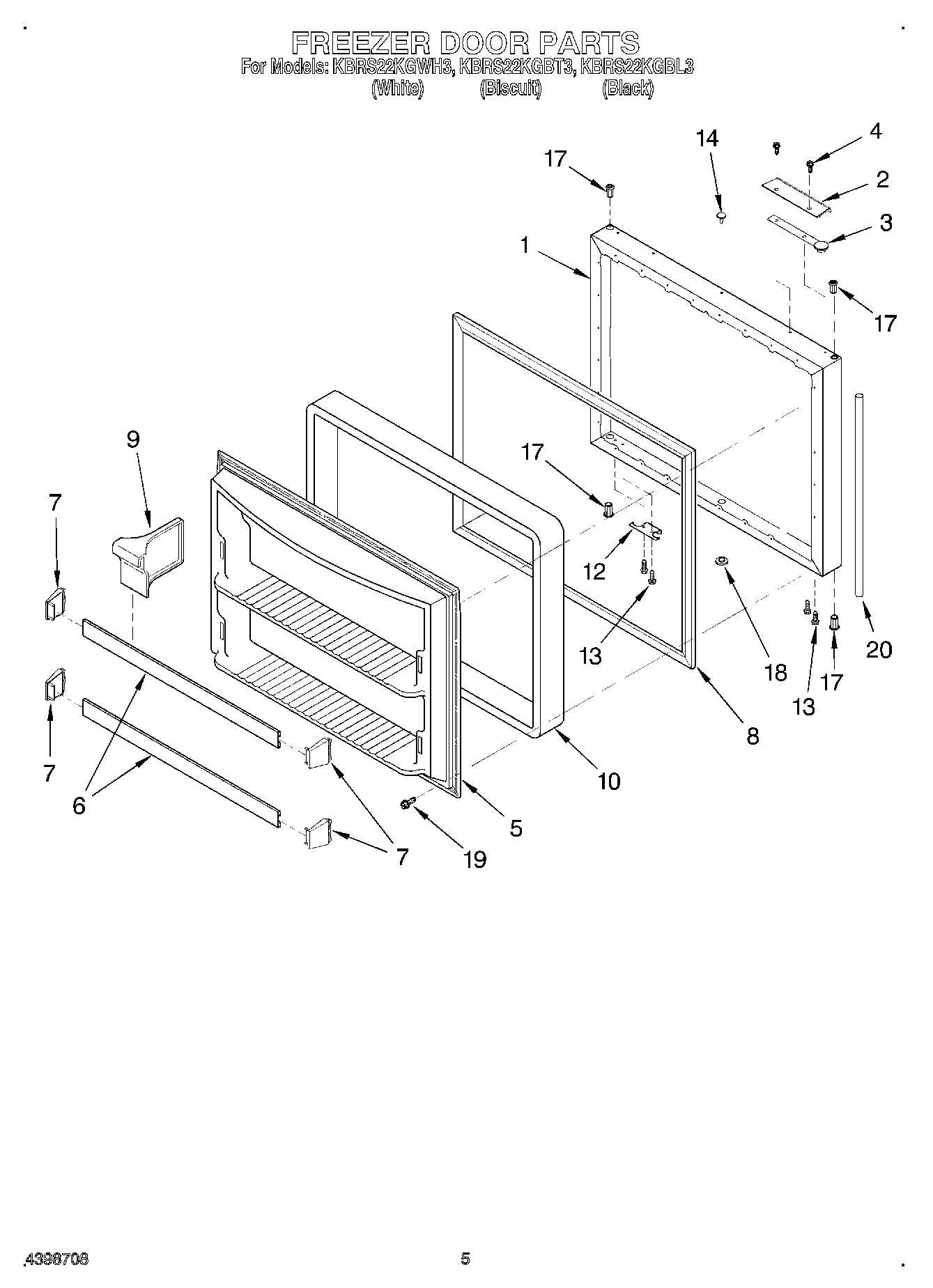 03 - FREEZER DOOR