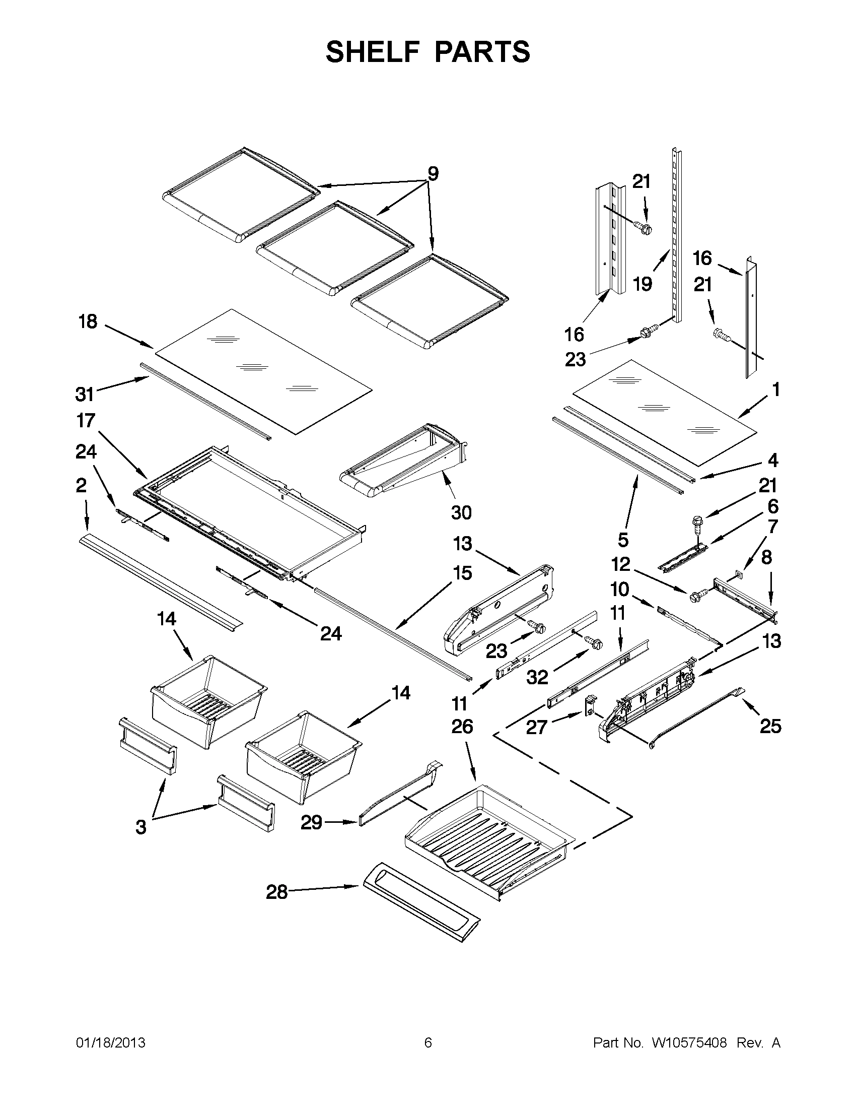 03 - SHELF PARTS