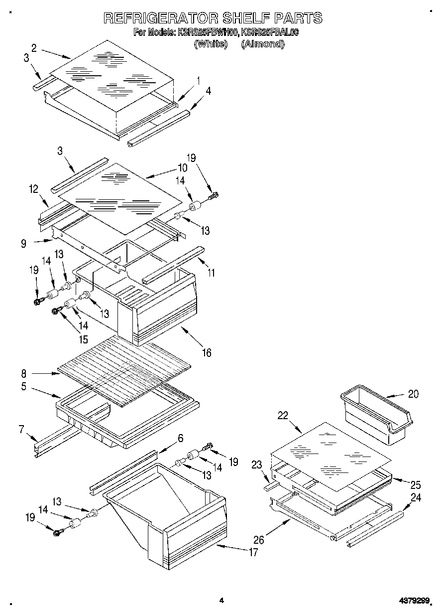 03 - REFRIGERATOR SHELF