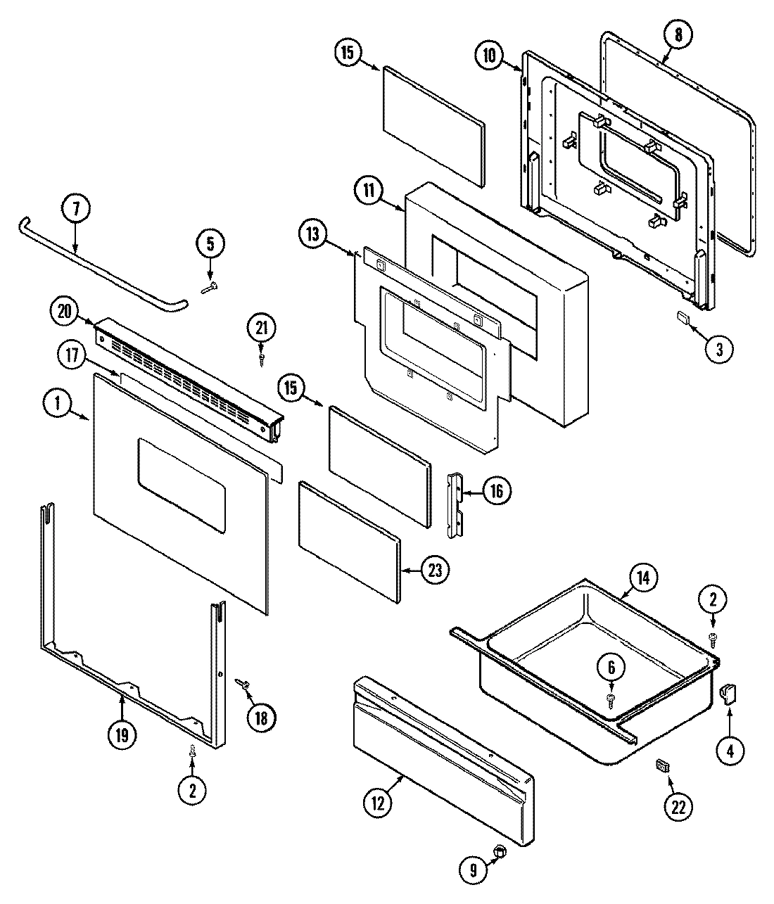 04 - DOOR/DRAWER (CDL/CDW SERIES 19)