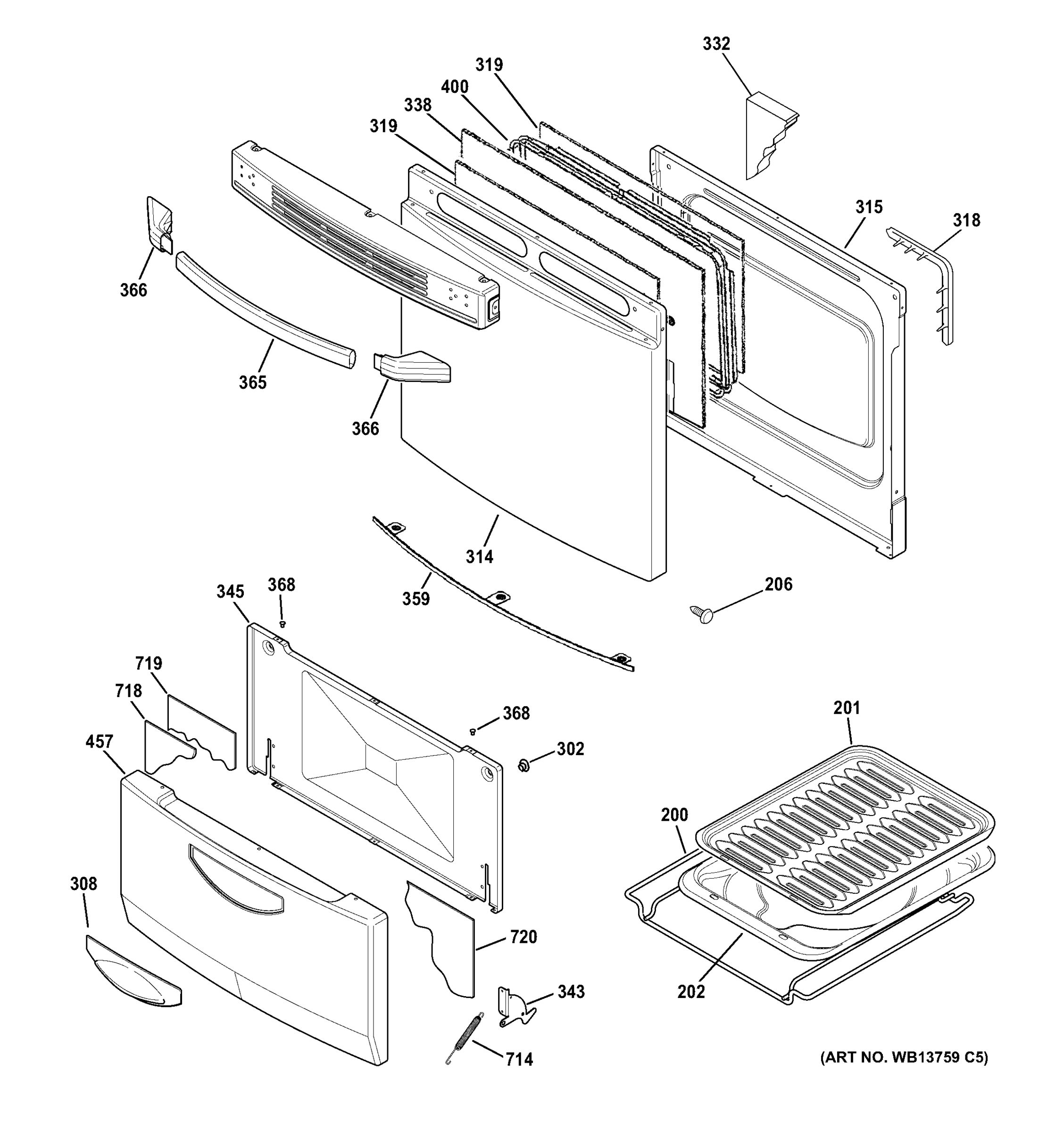 DOOR & DRAWER PARTS