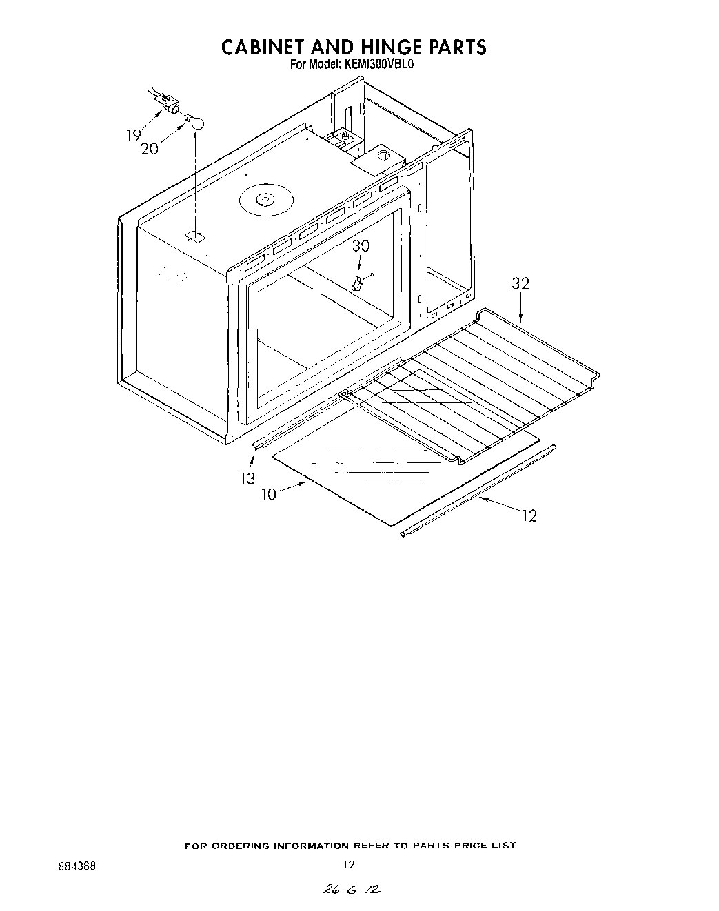 07 - CABINET AND HINGE