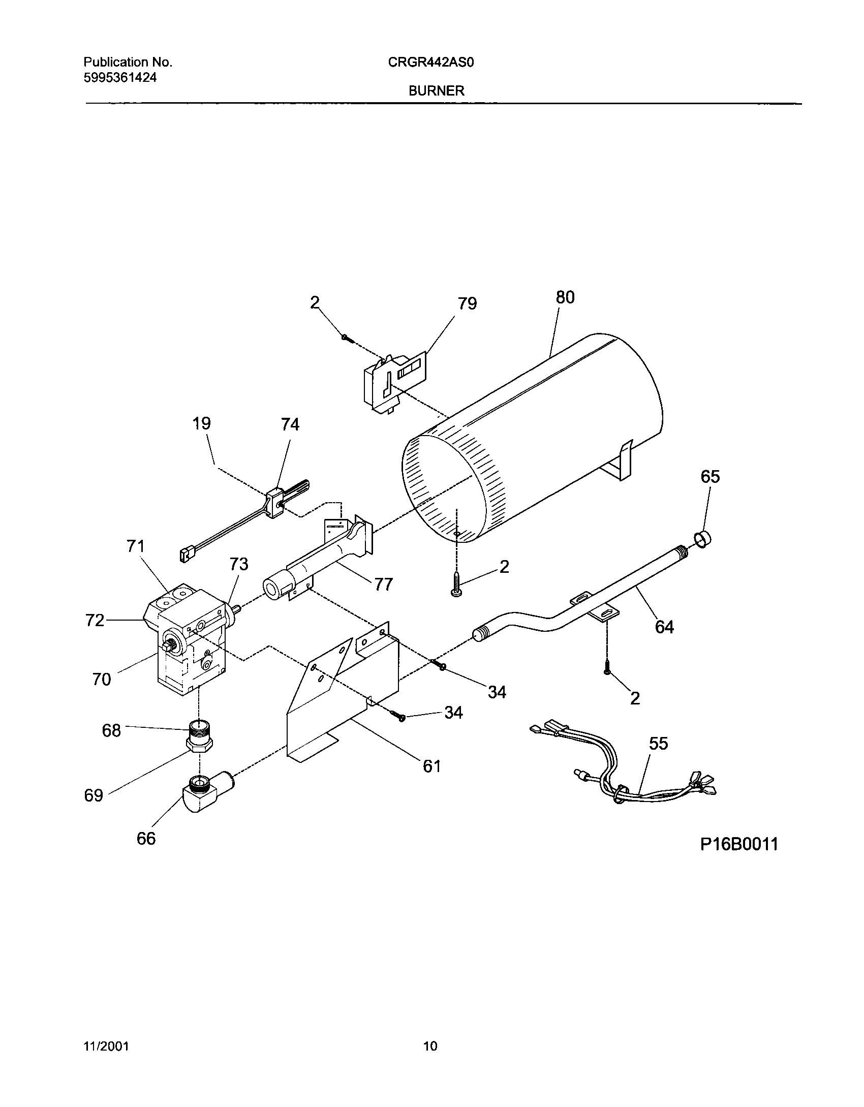 11 - BURNER,VALVE
