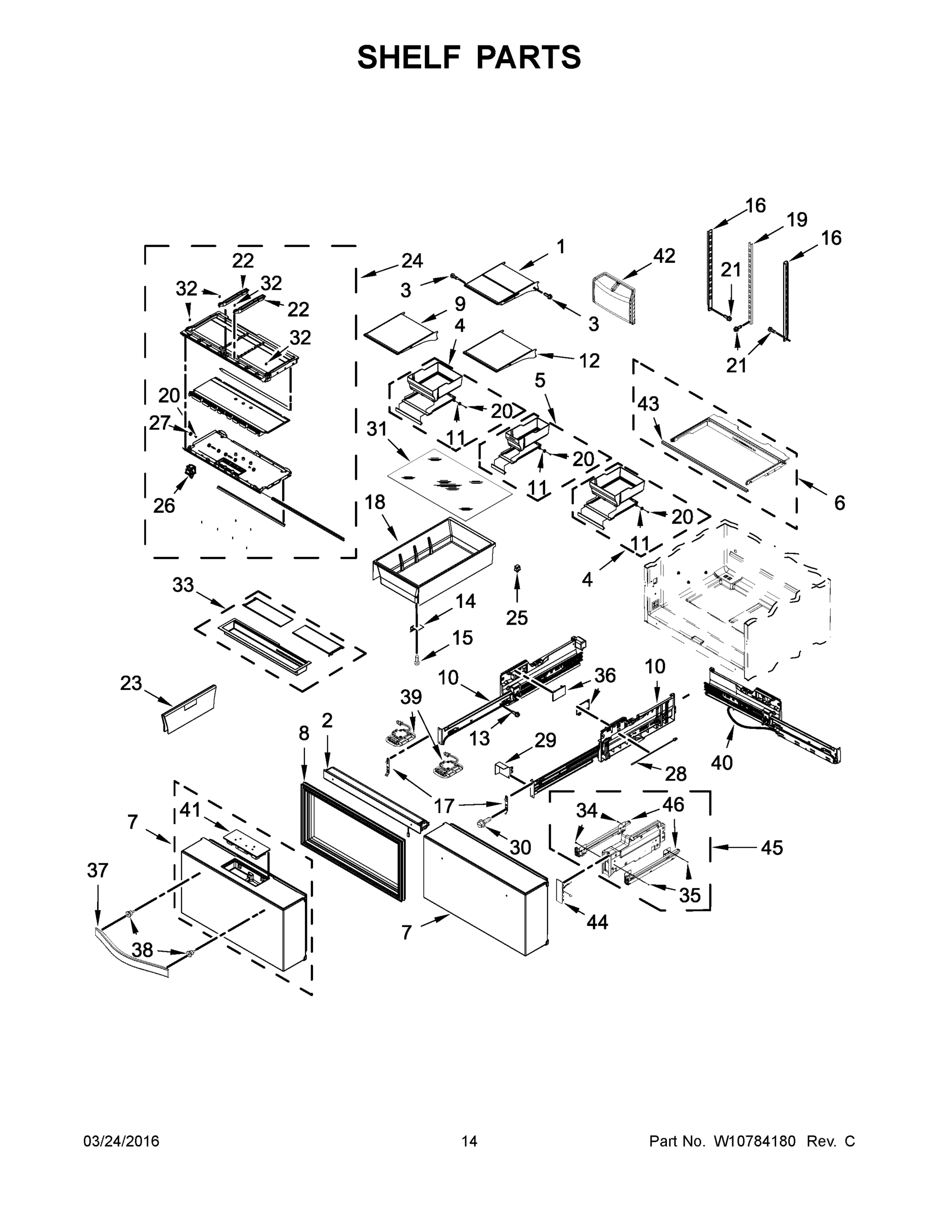 08 - SHELF PARTS