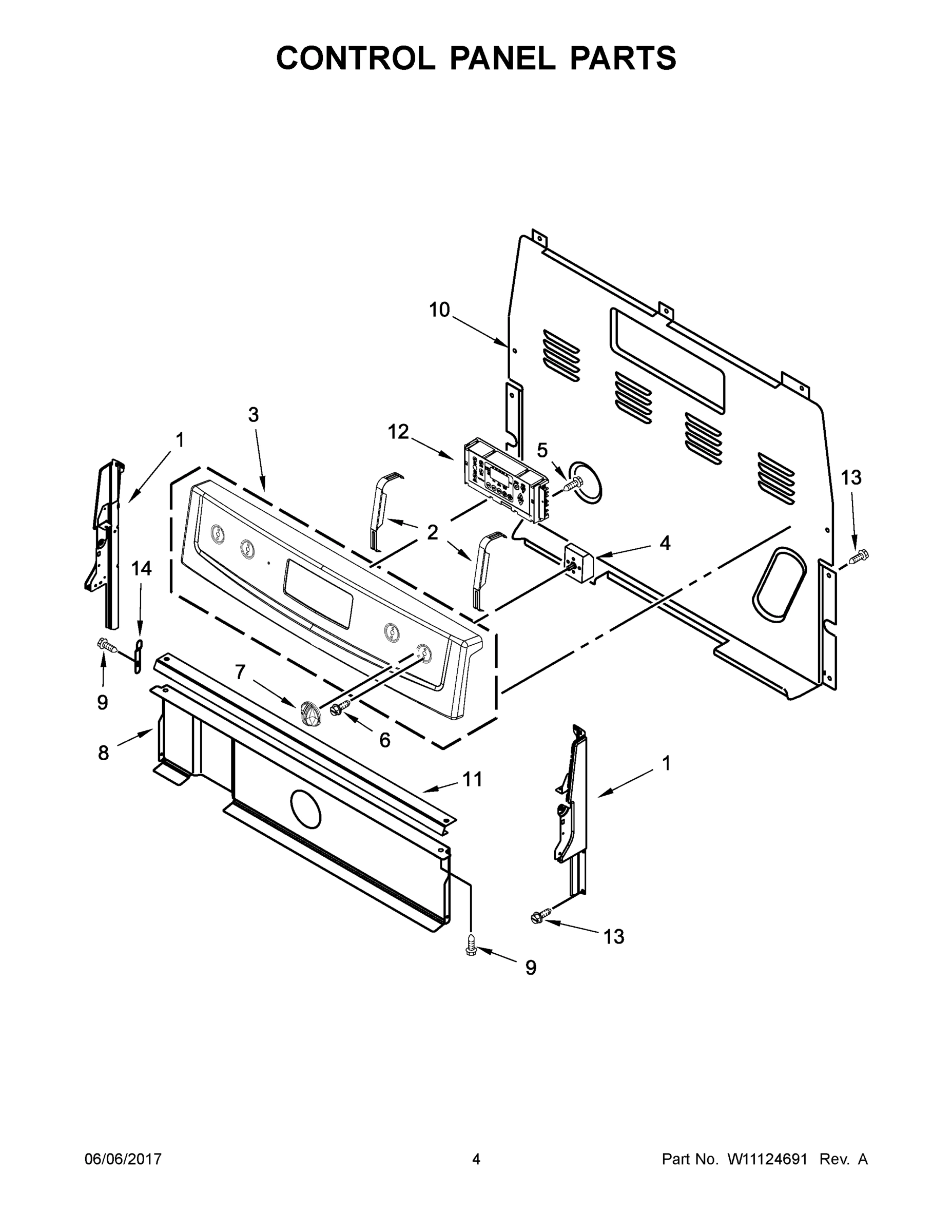03 - CONTROL PANEL PARTS