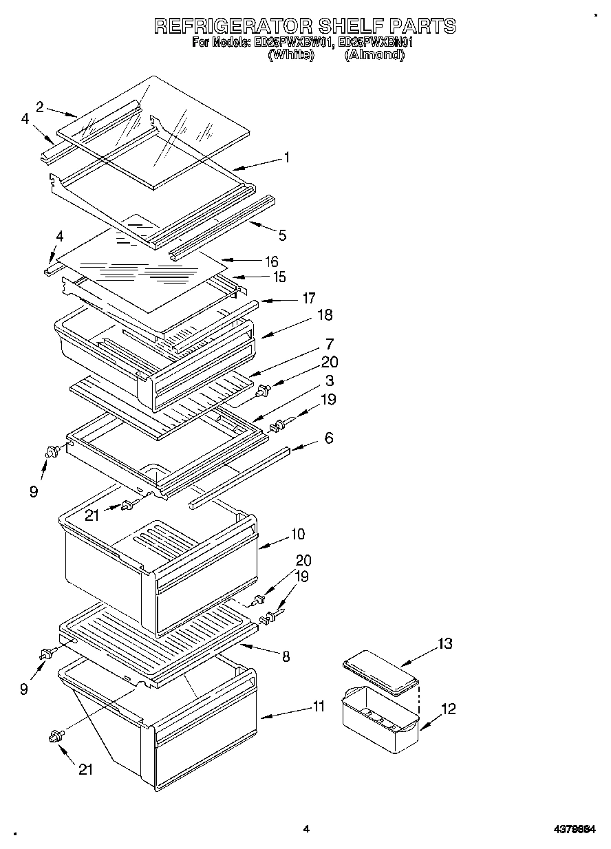 03 - REFRIGERATOR SHELF