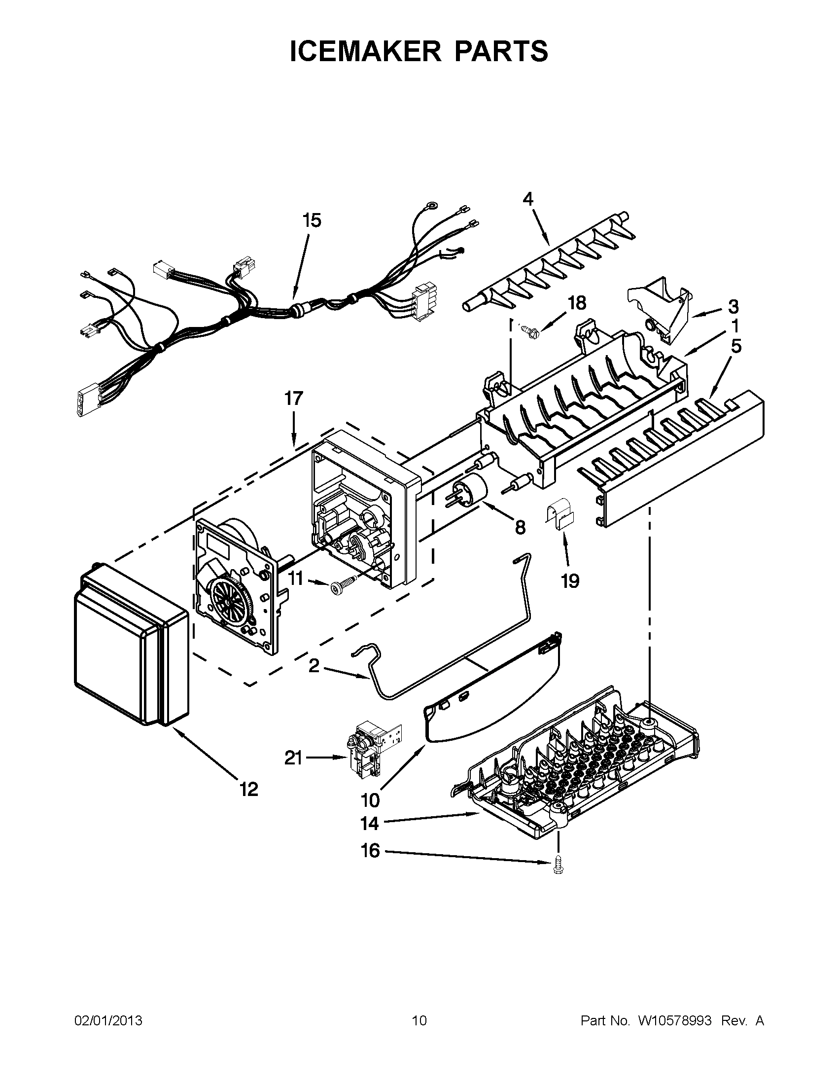 05 - ICEMAKER PARTS