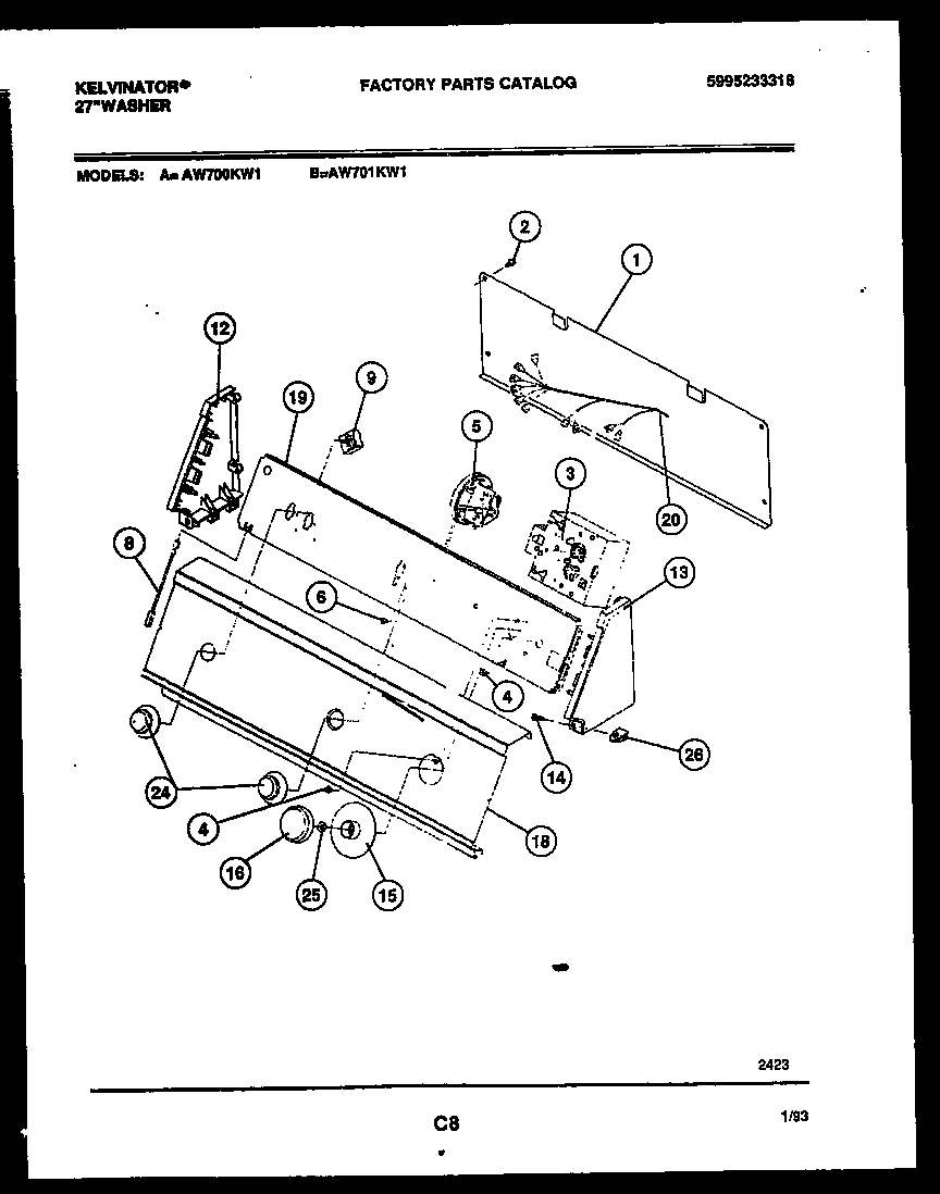 05 - CONSOLE AND CONTROL PARTS