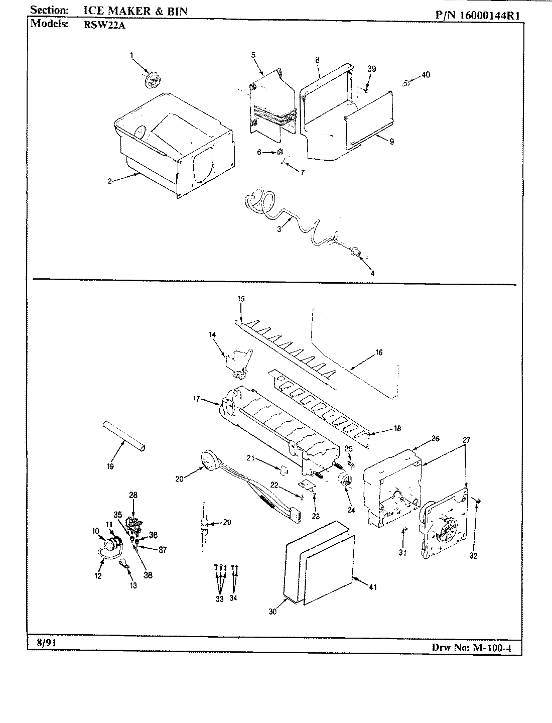 09 - ICE MAKER & BIN