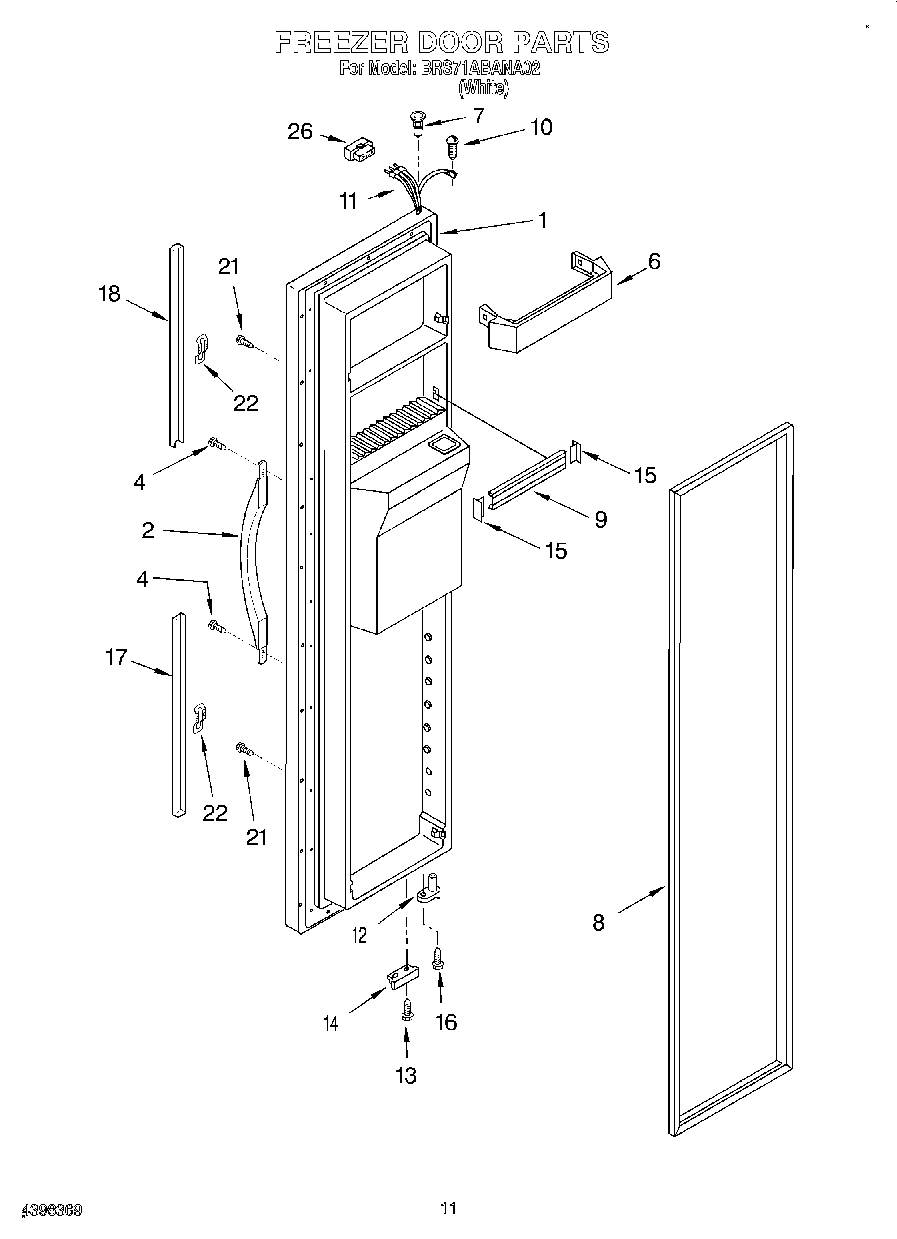 07 - FREEZER DOOR