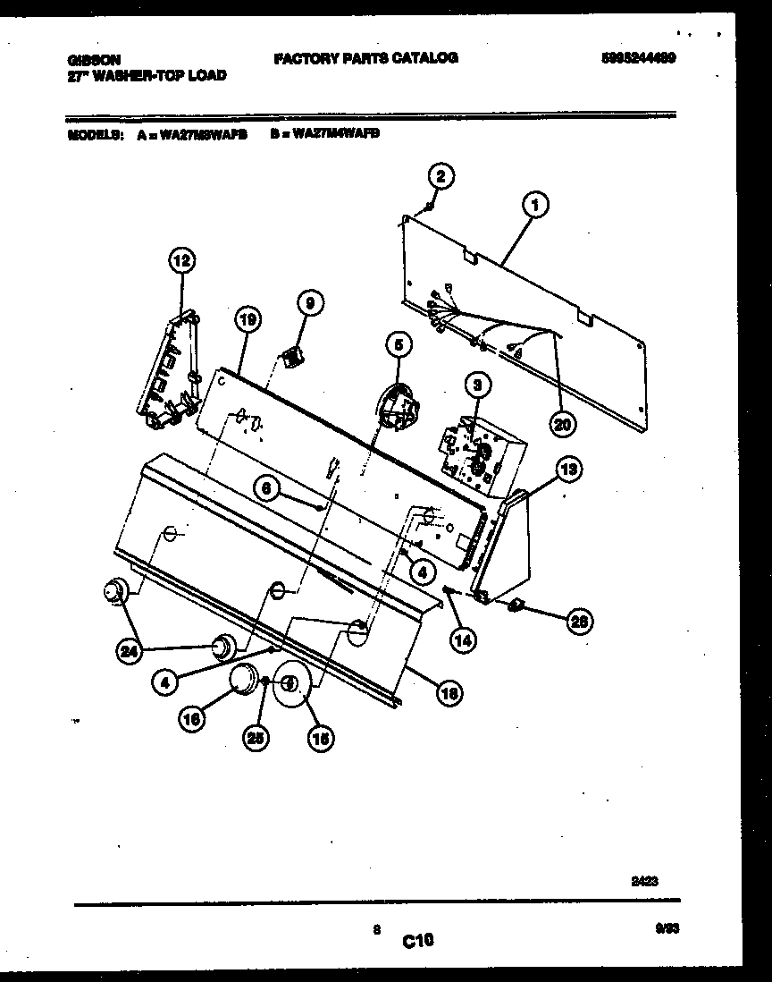 05 - CONSOLE AND CONTROL PARTS