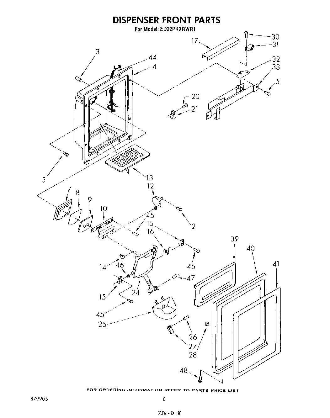 05 - DISPENSER FRONT