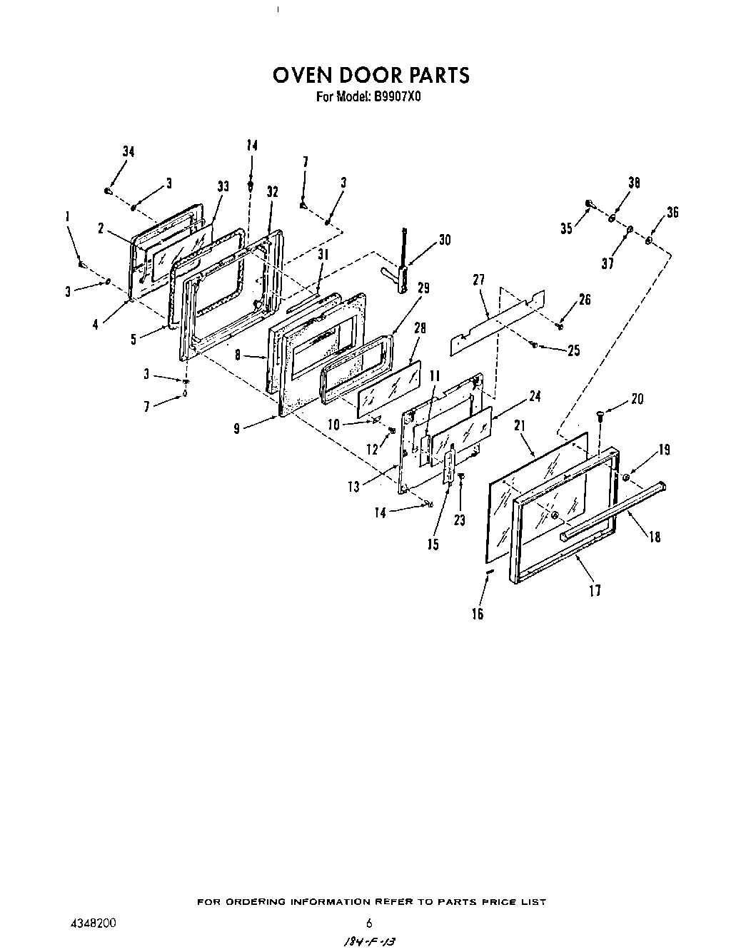 06 - OVEN DOOR, LIT/OPTIONAL