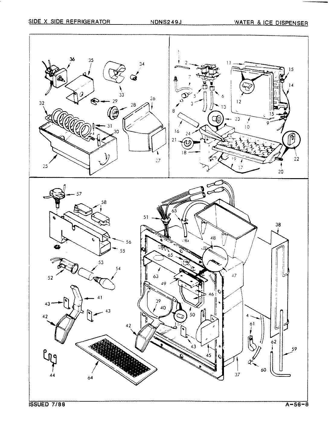 04 - WATER & ICE DISPENSER