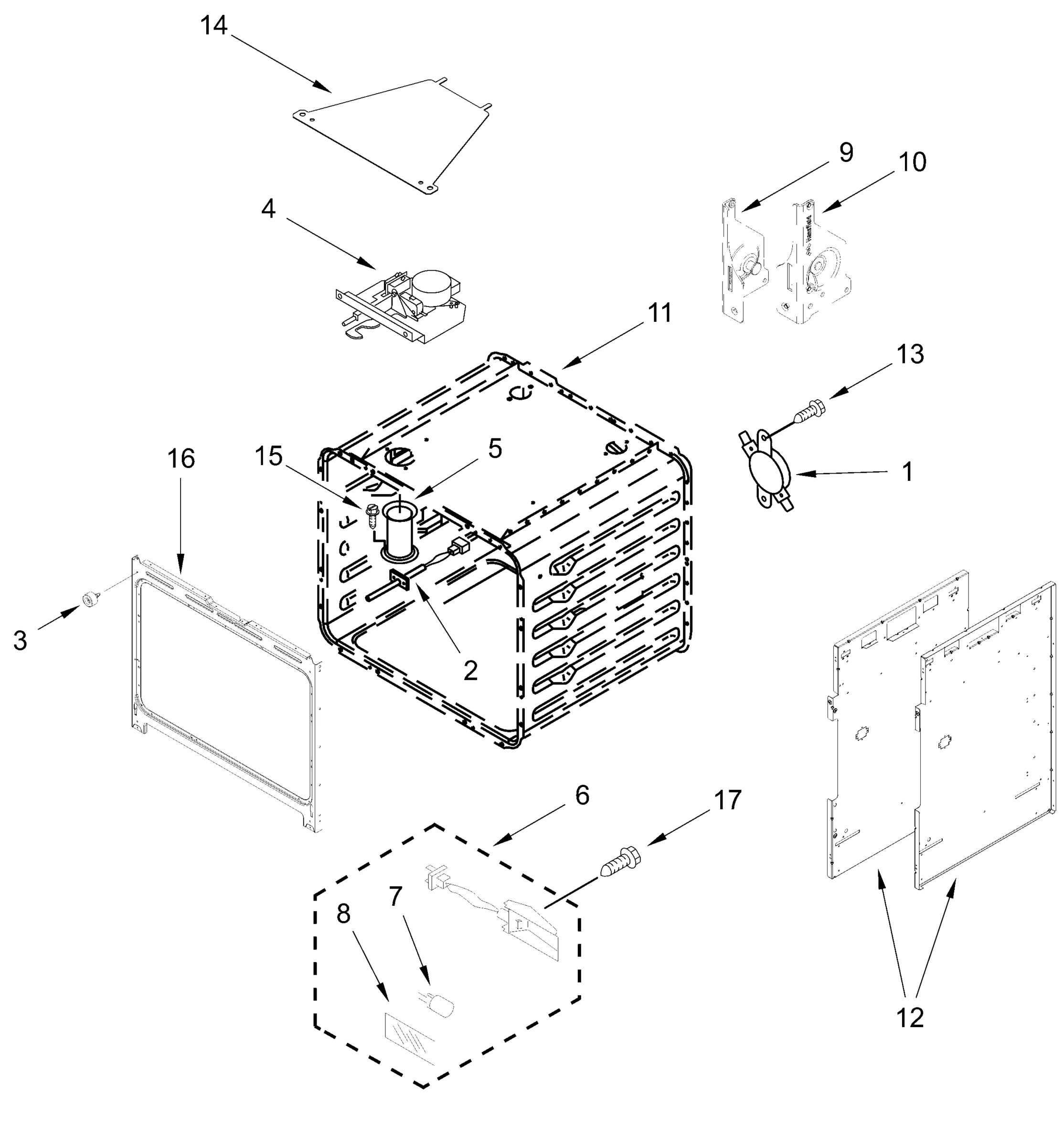 OVEN PARTS