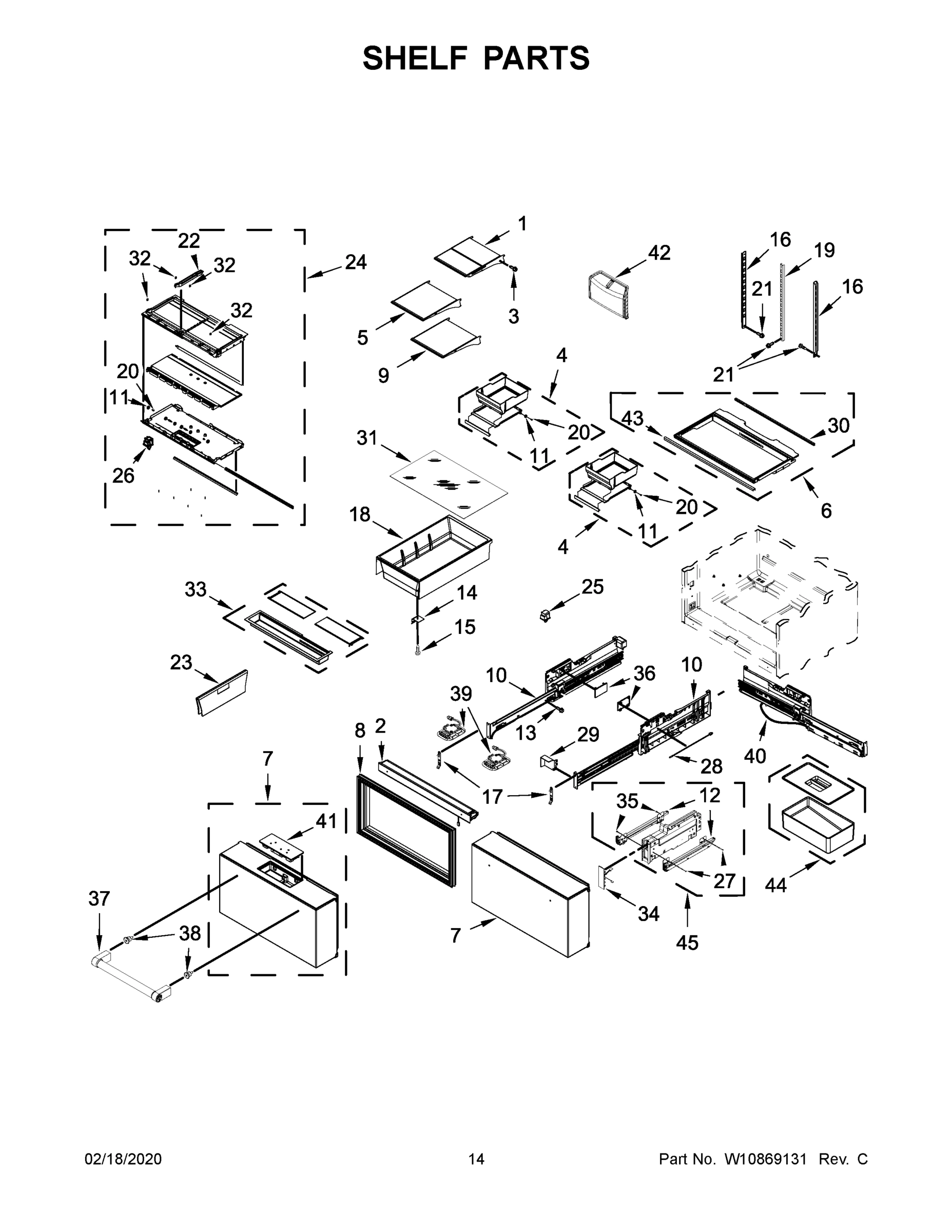 08 - SHELF PARTS