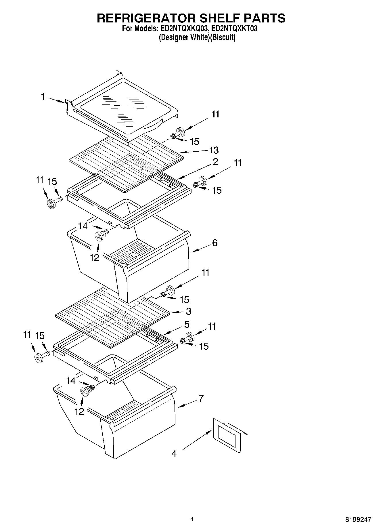 03 - REFRIGERATOR SHELF