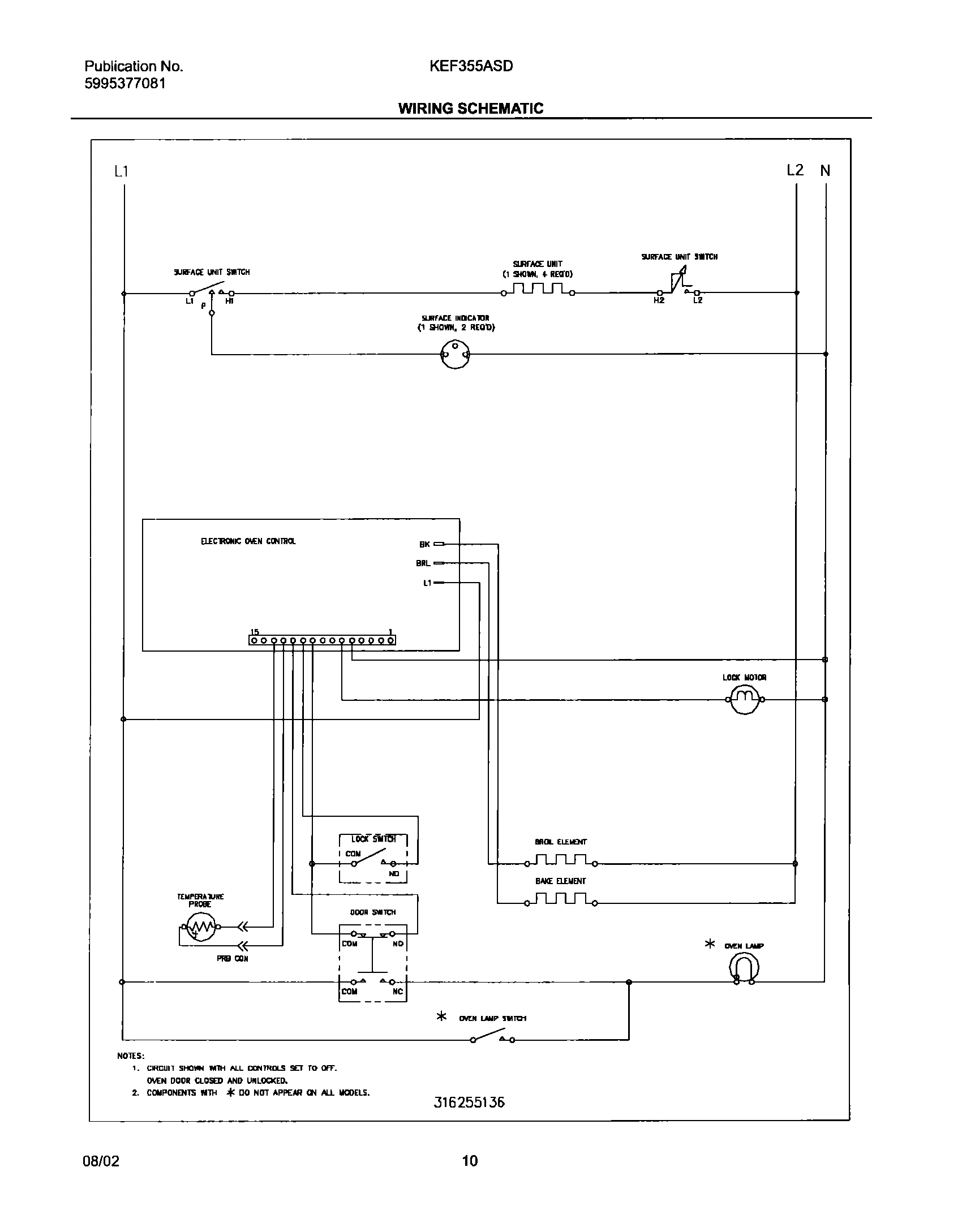 10 - WIRING SCHEMATIC