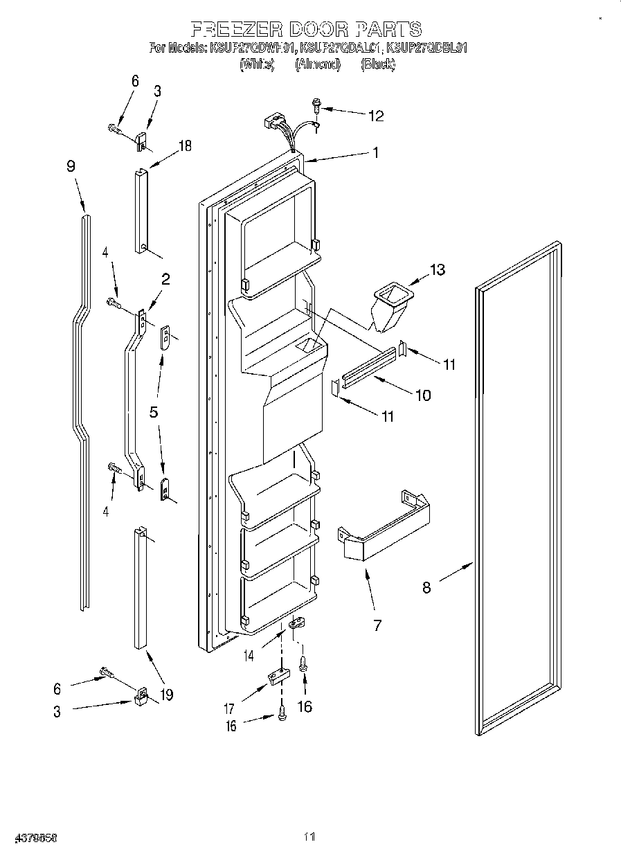 07 - FREEZER DOOR