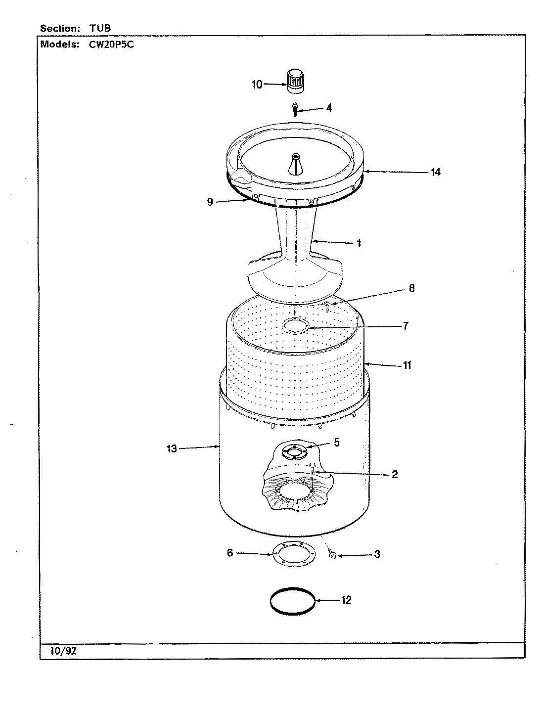 10 - TUB (REV. A-E)