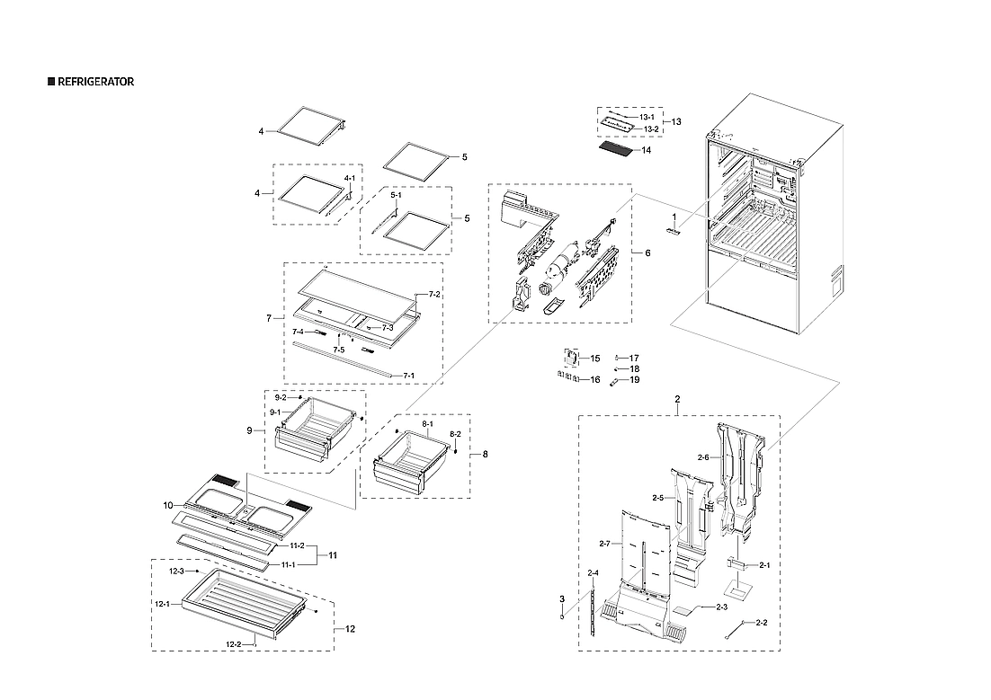 REFRIGERATOR PARTS